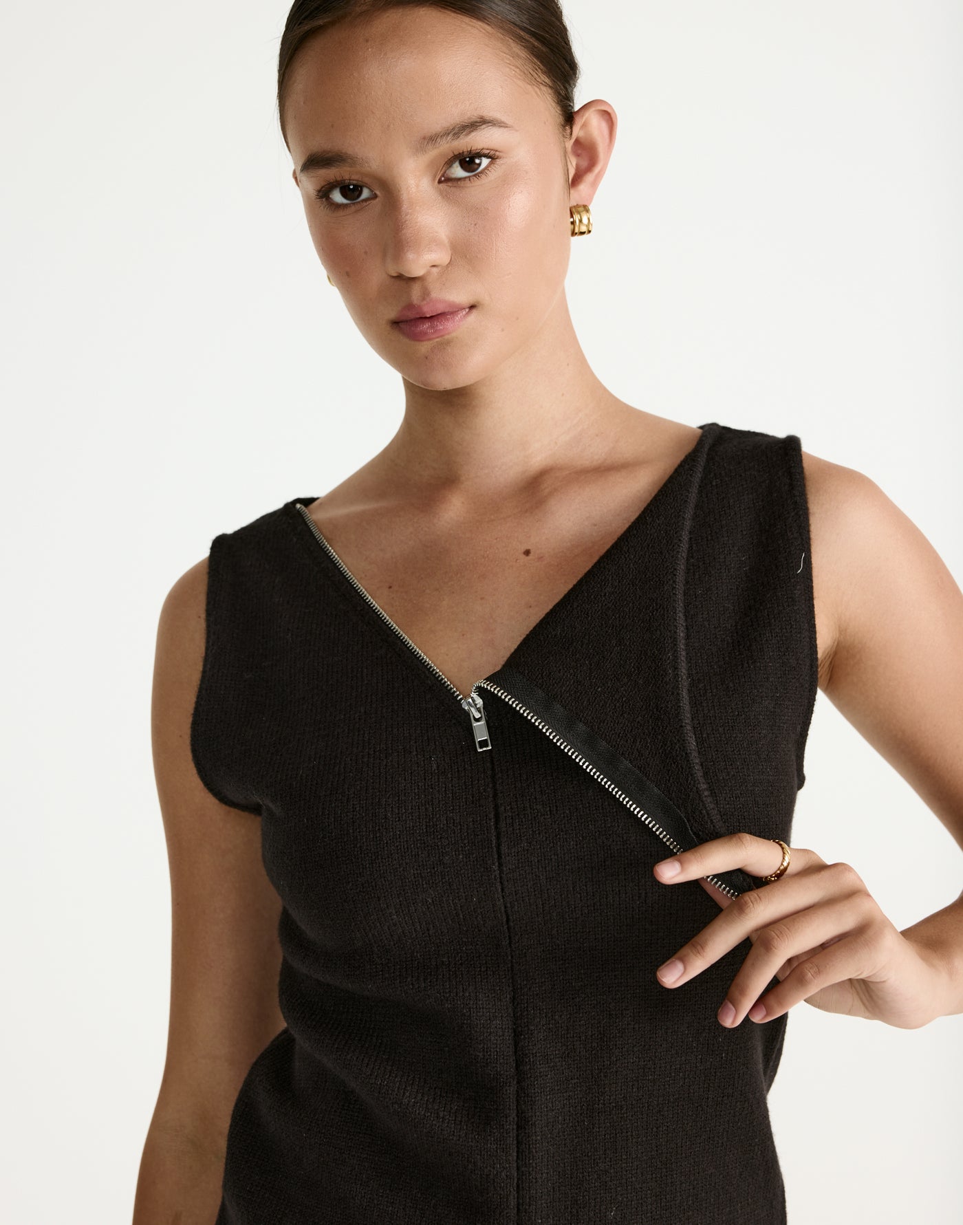 Wynter Top (Black) - CHARCOAL Exclusive - - Women's Top - Charcoal Clothing