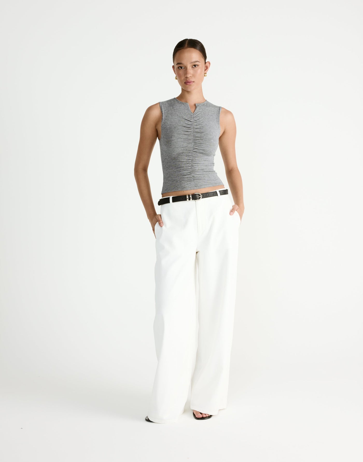  - Women's Pants - Charcoal Clothing