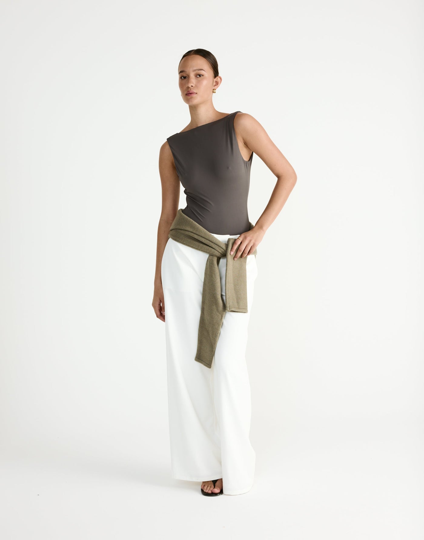  - Women's Top - Charcoal Clothing