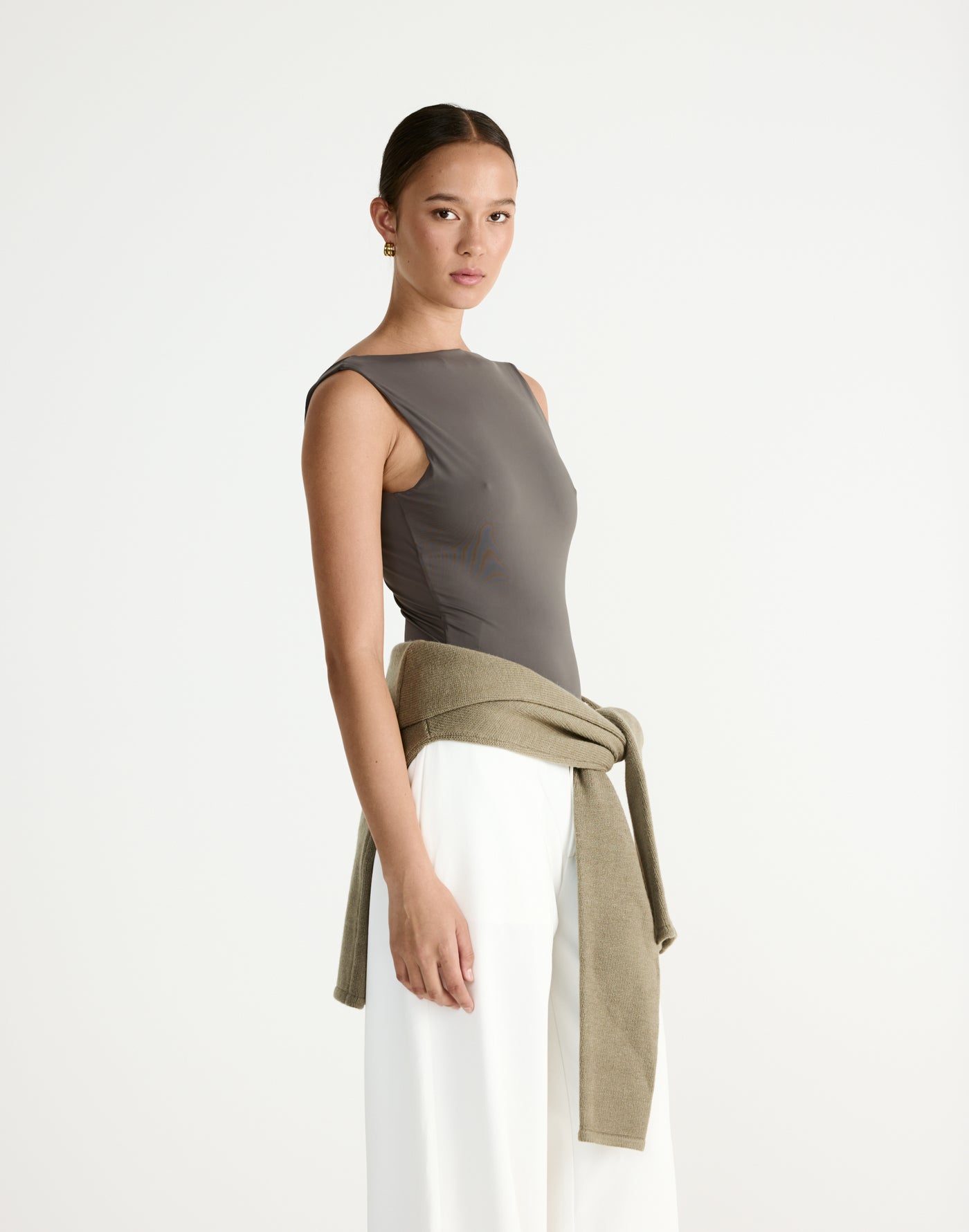 - Women's Top - Charcoal Clothing