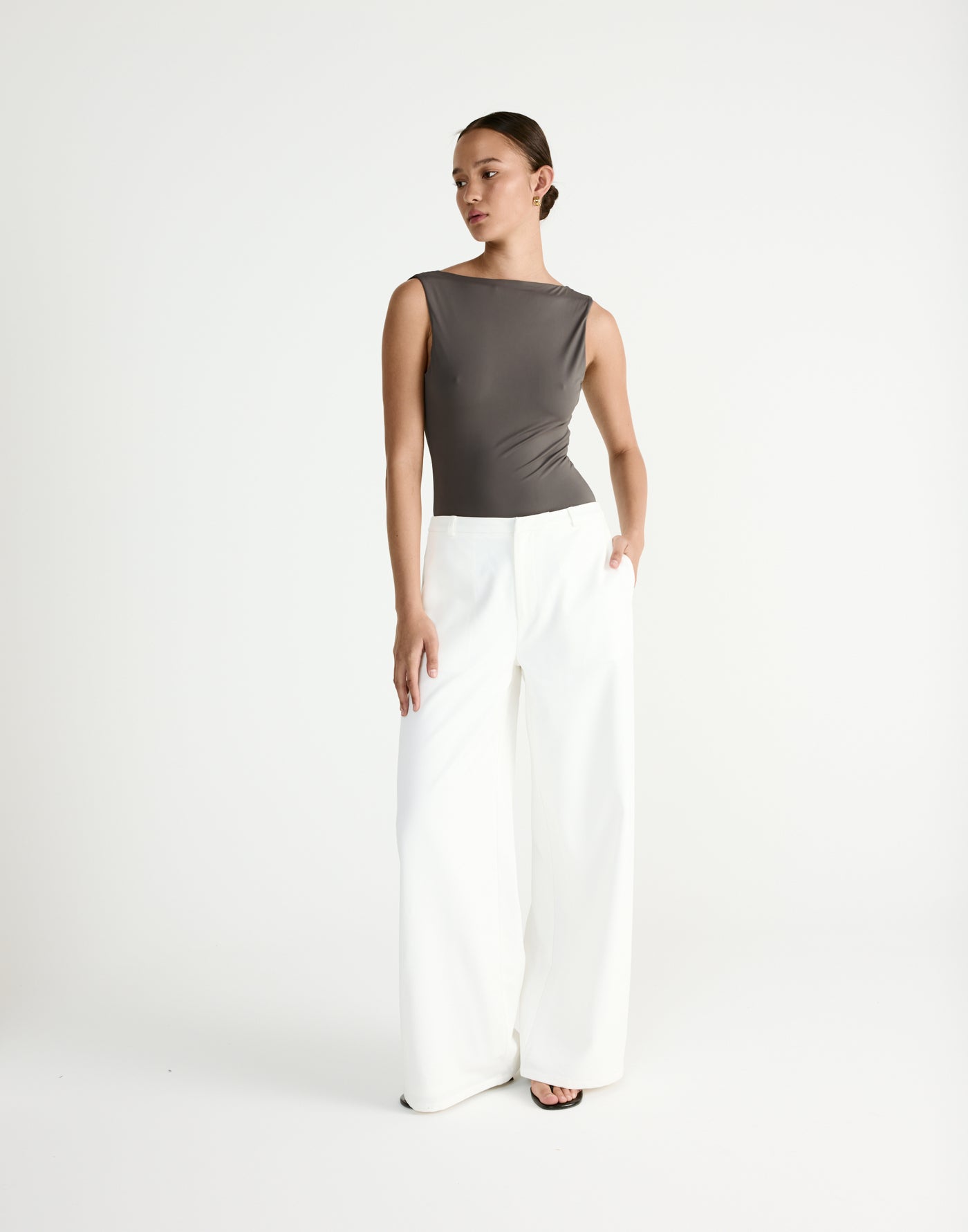  - Women's Pants - Charcoal Clothing