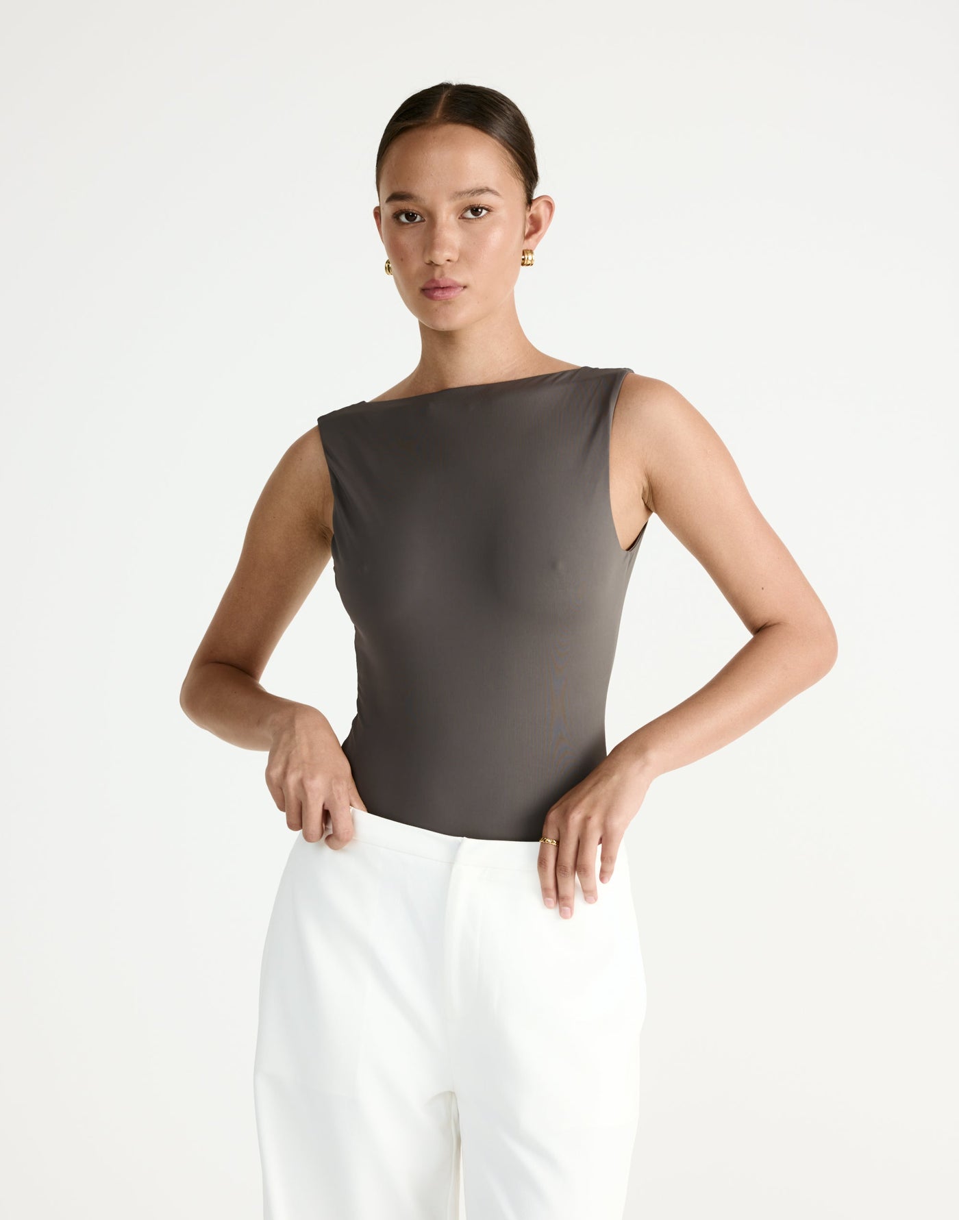  - Women's Top - Charcoal Clothing