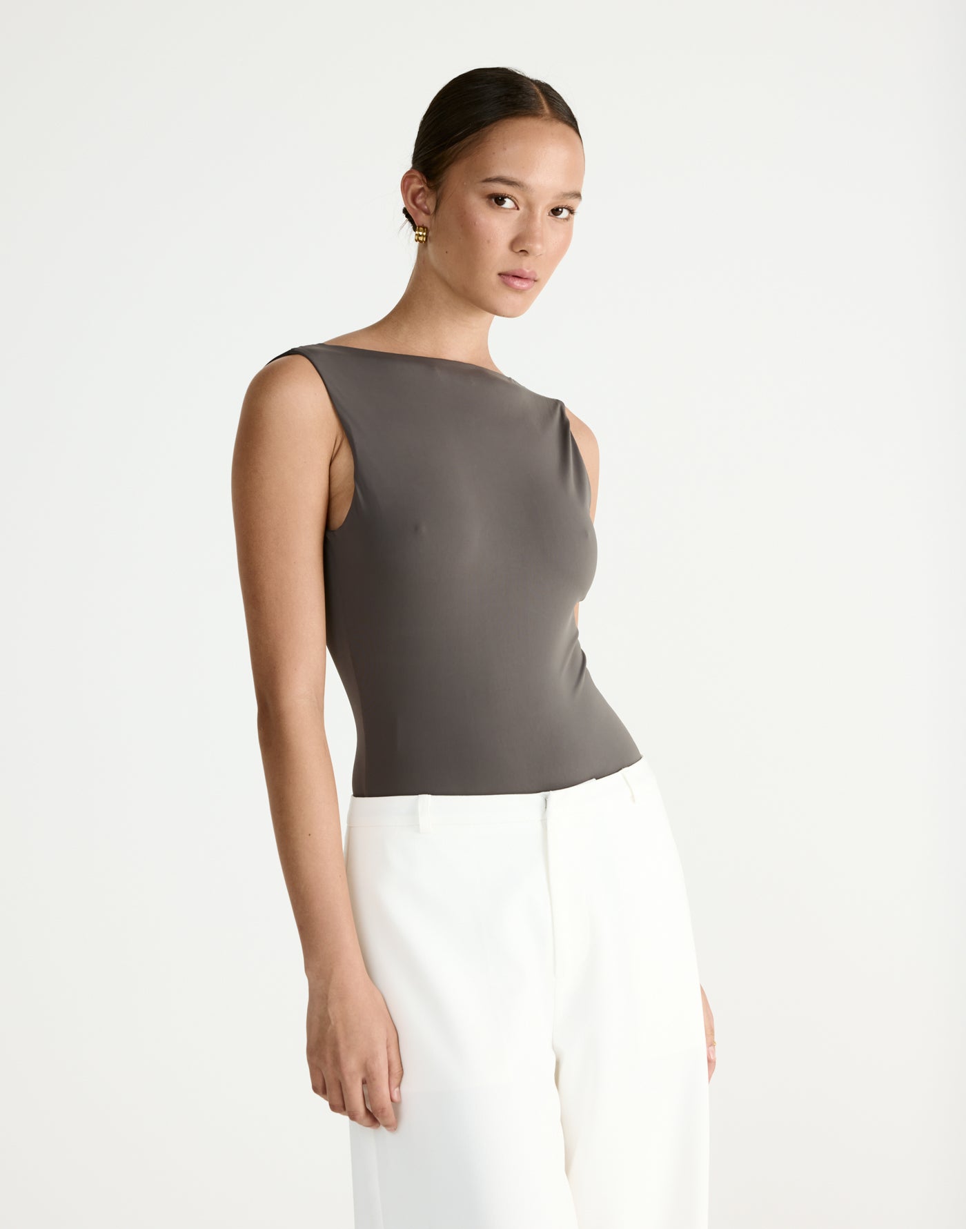  - Women's Top - Charcoal Clothing