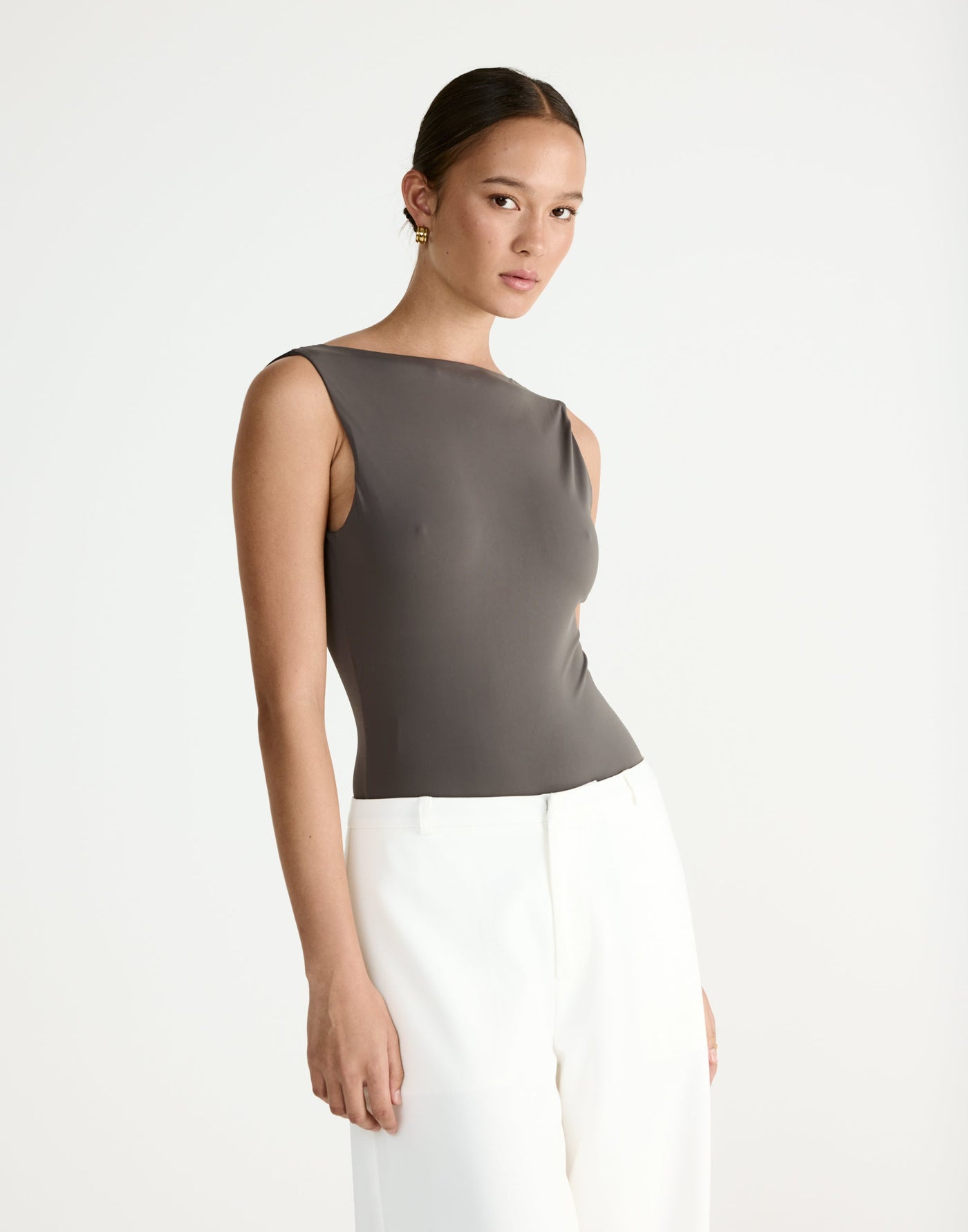  - Women's Top - Charcoal Clothing