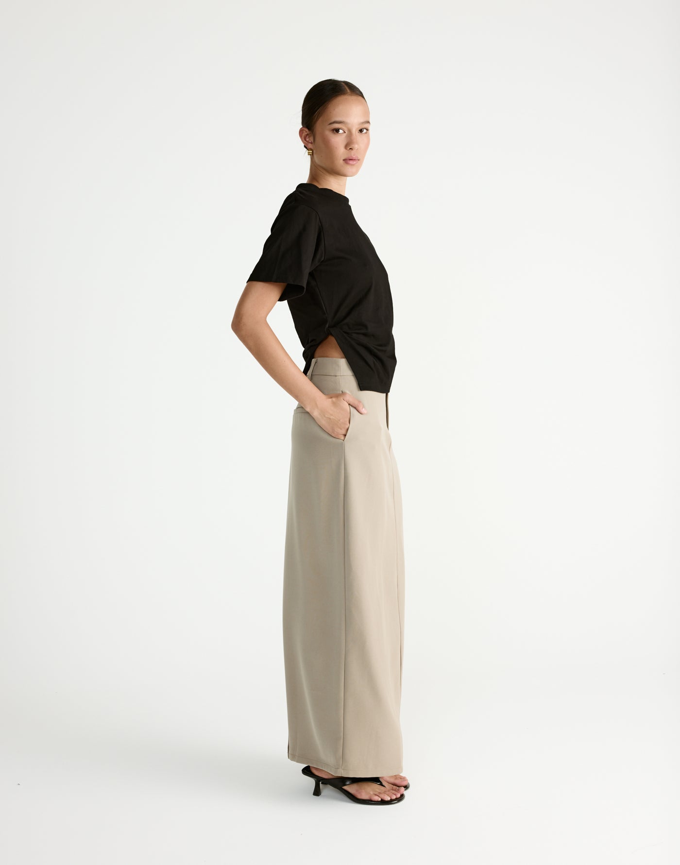  - Women's Top - Charcoal Clothing