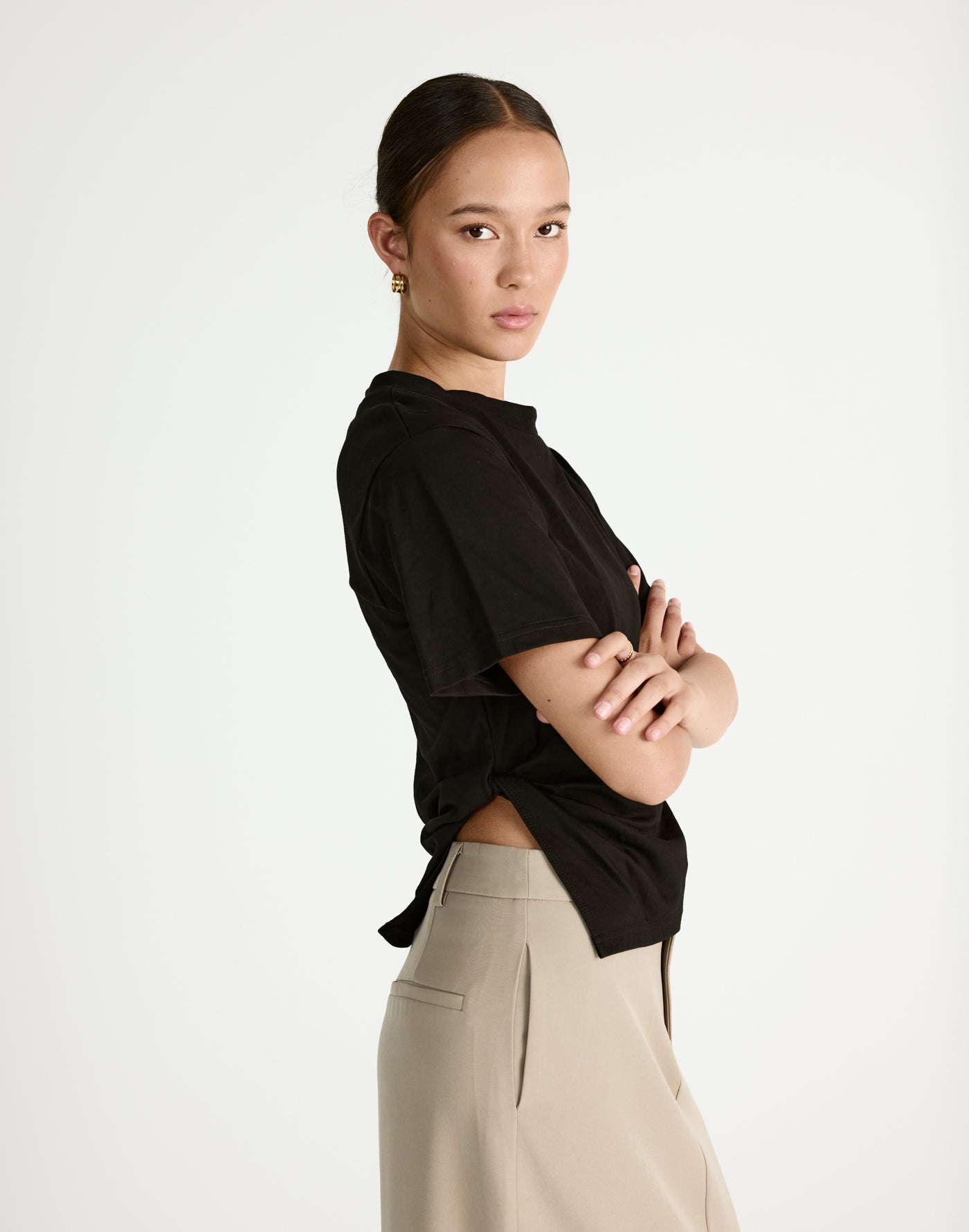  - Women's Top - Charcoal Clothing