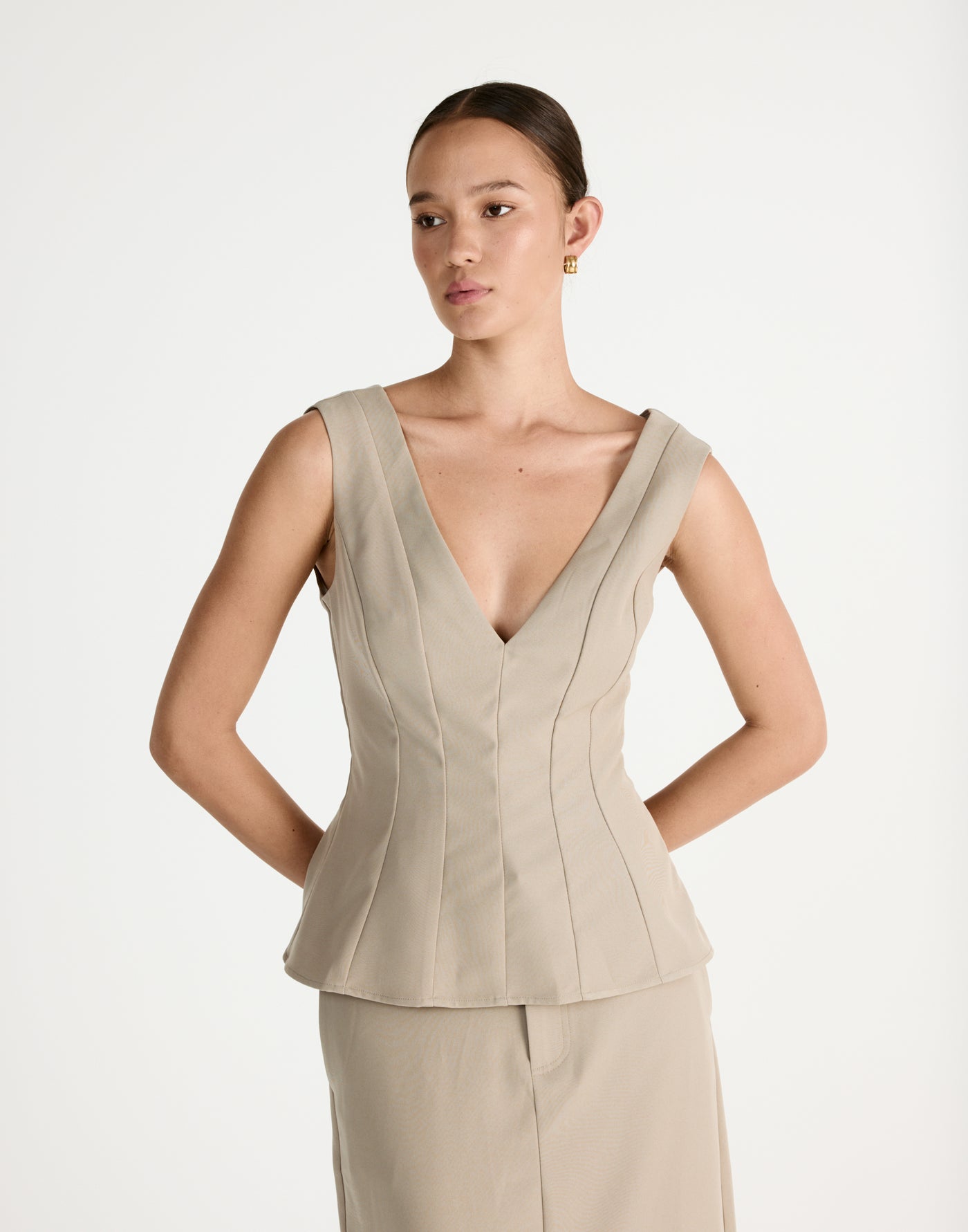  - Women's Top - Charcoal Clothing