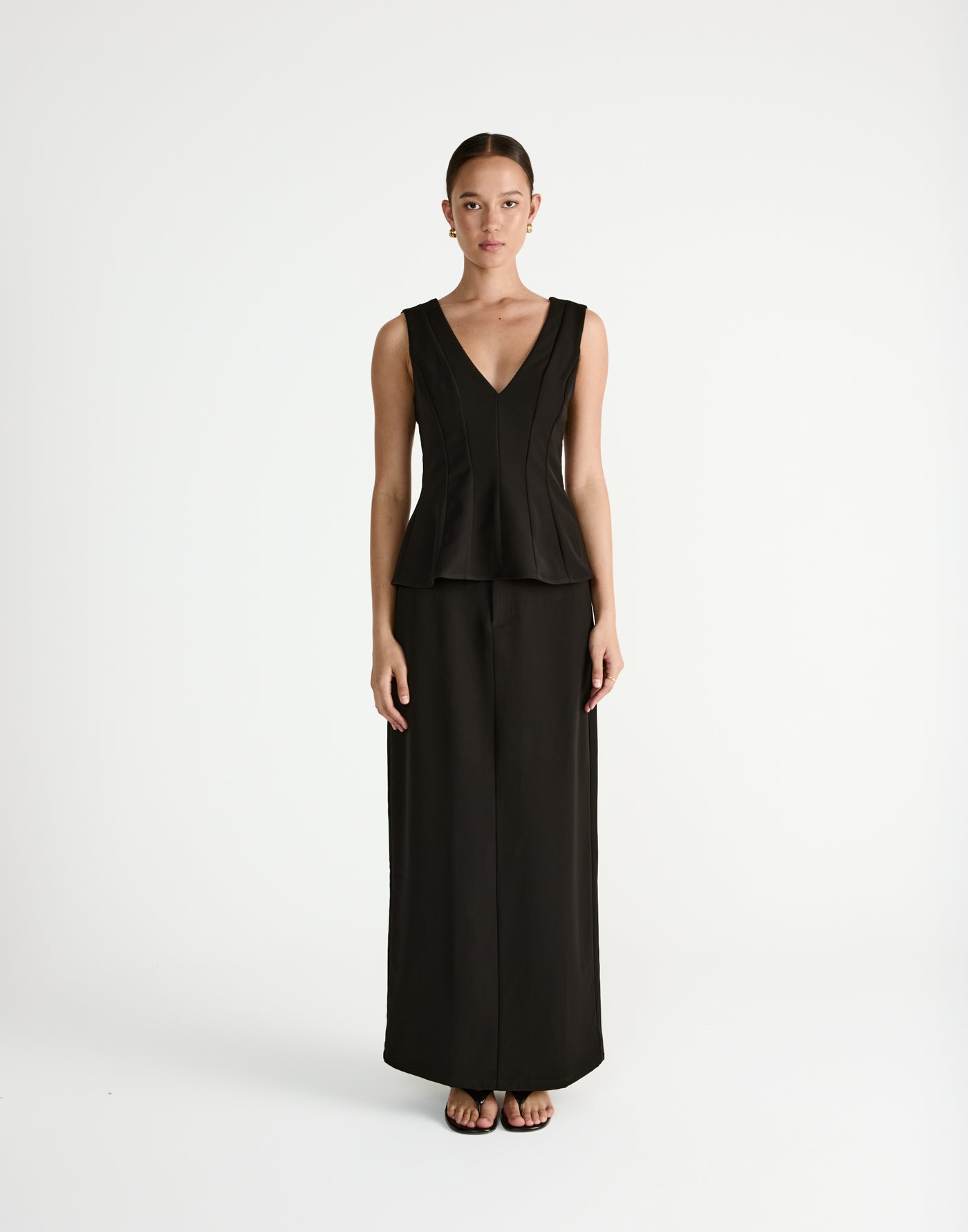  - Women's Skirt - Charcoal Clothing