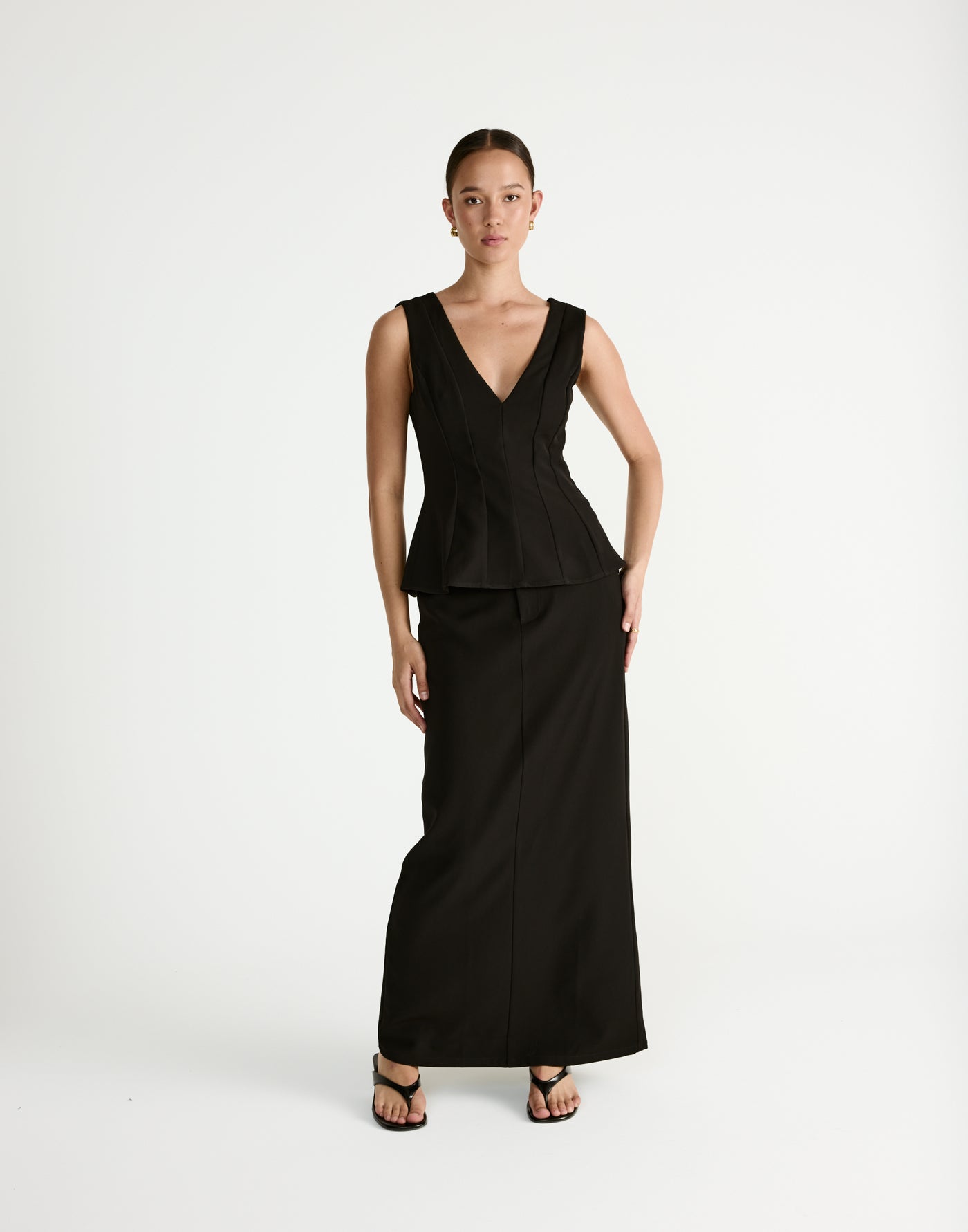  - Women's Skirt - Charcoal Clothing