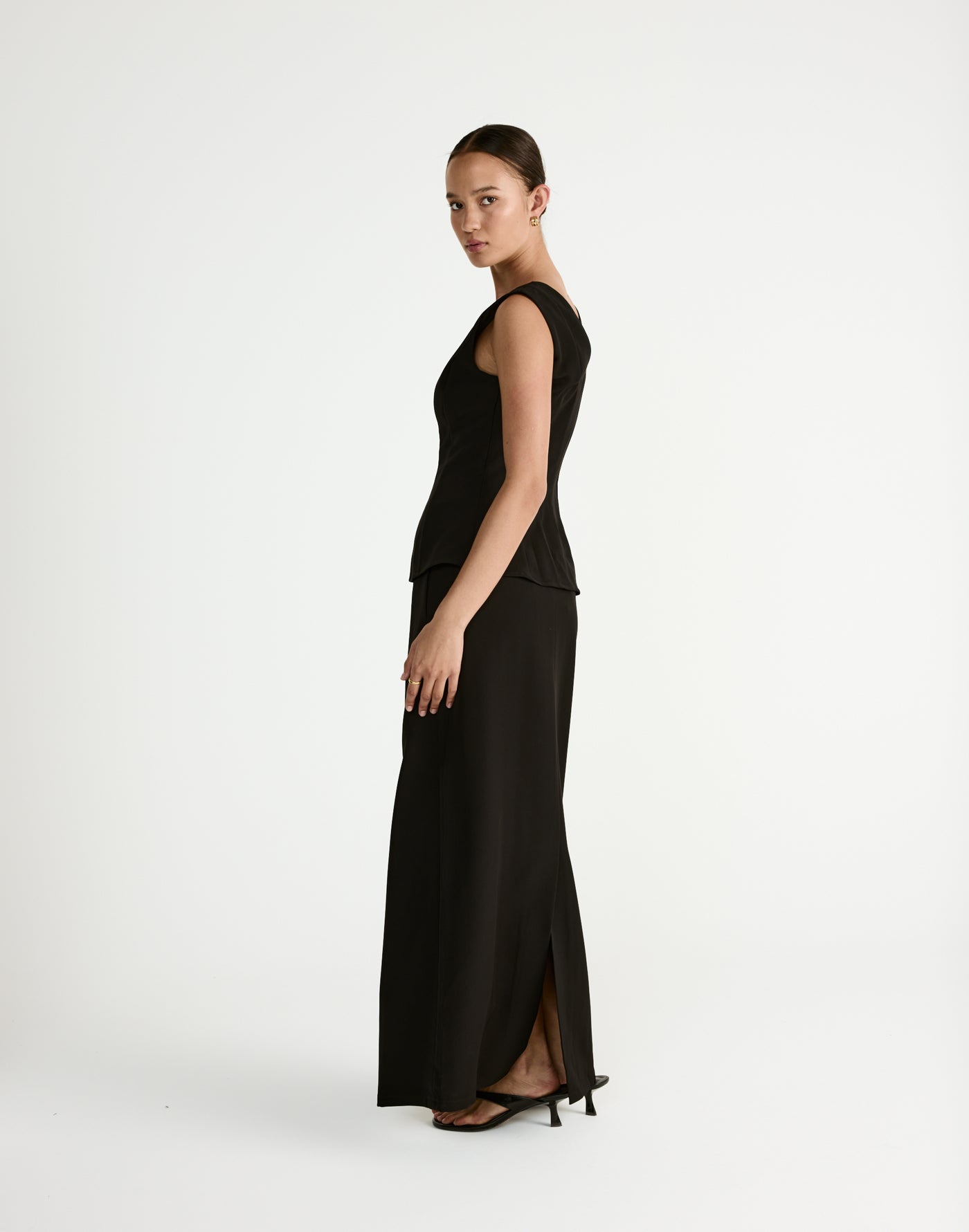 - Women's Skirt - Charcoal Clothing