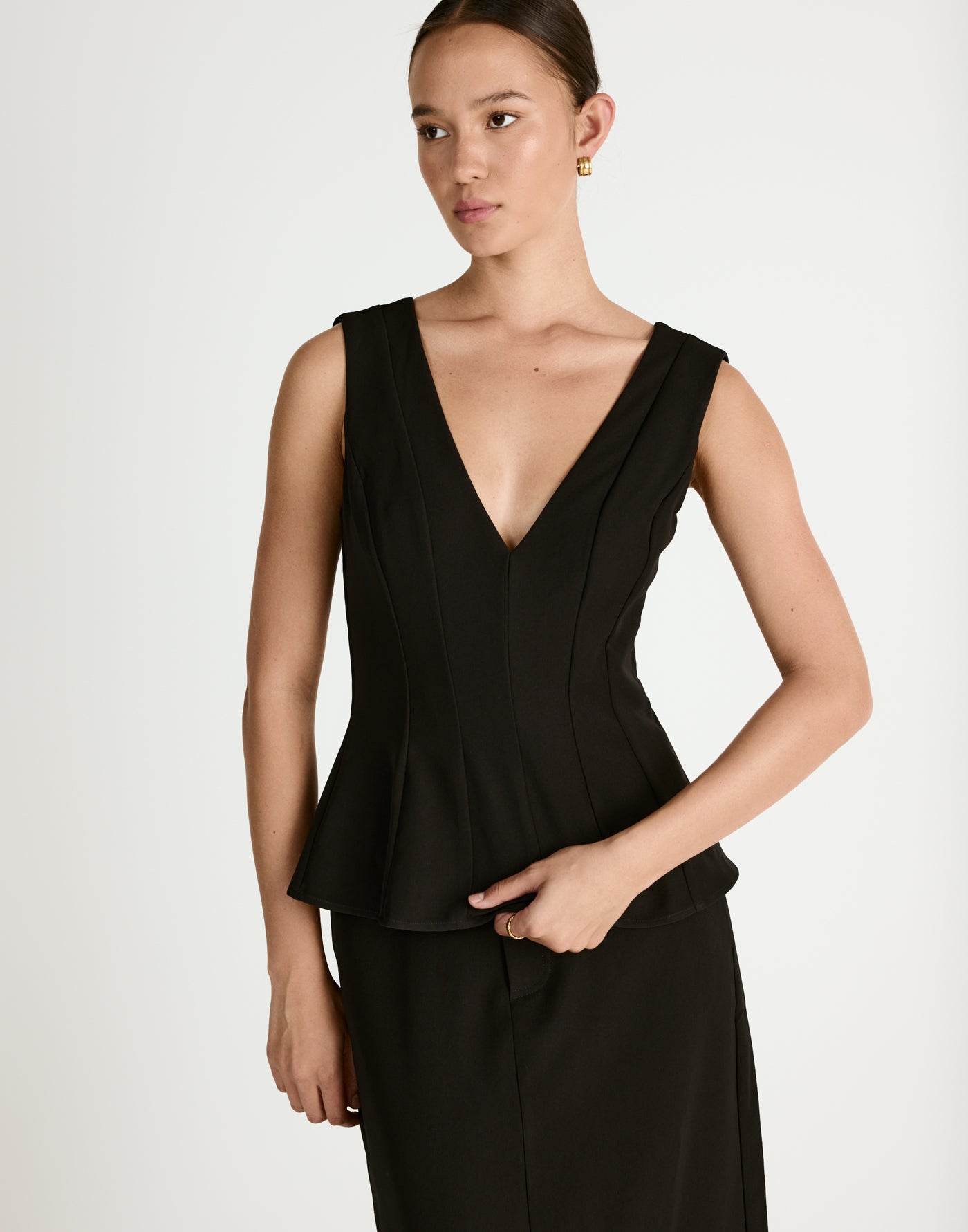  - Women's Top - Charcoal Clothing