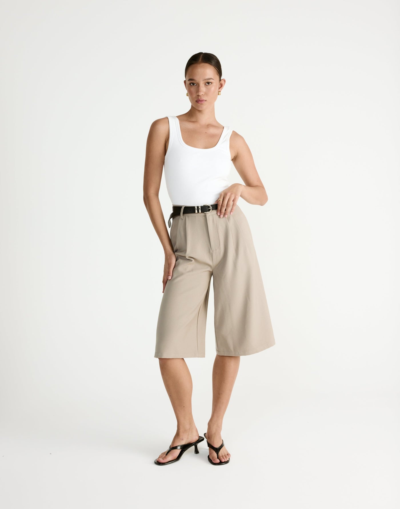  - Women's Skort - Charcoal Clothing