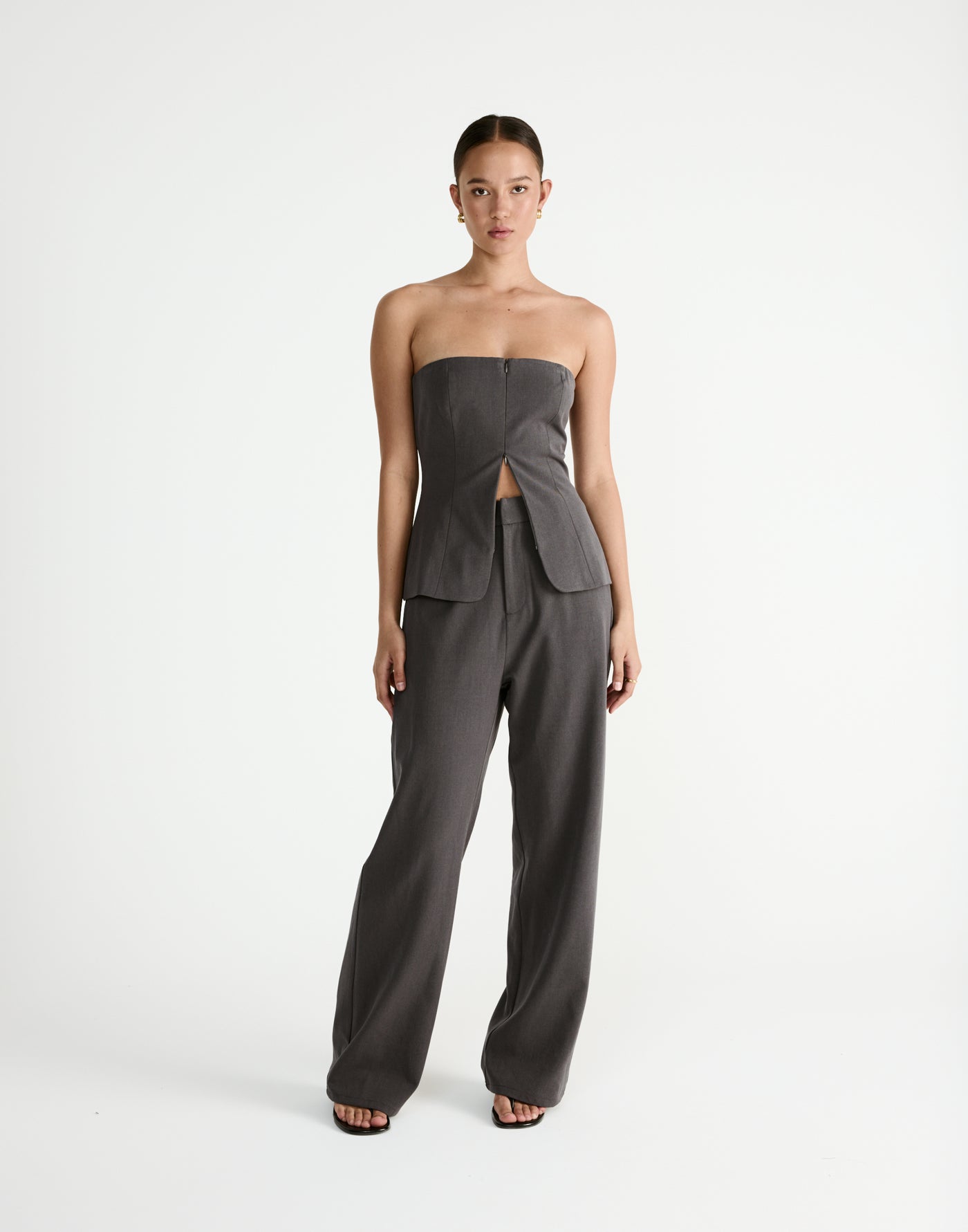  - Women's Pants - Charcoal Clothing