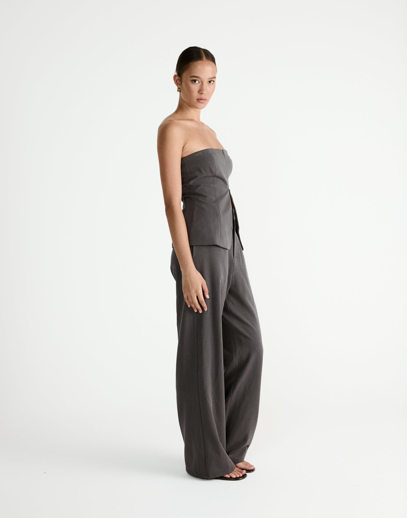  - Women's Top - Charcoal Clothing
