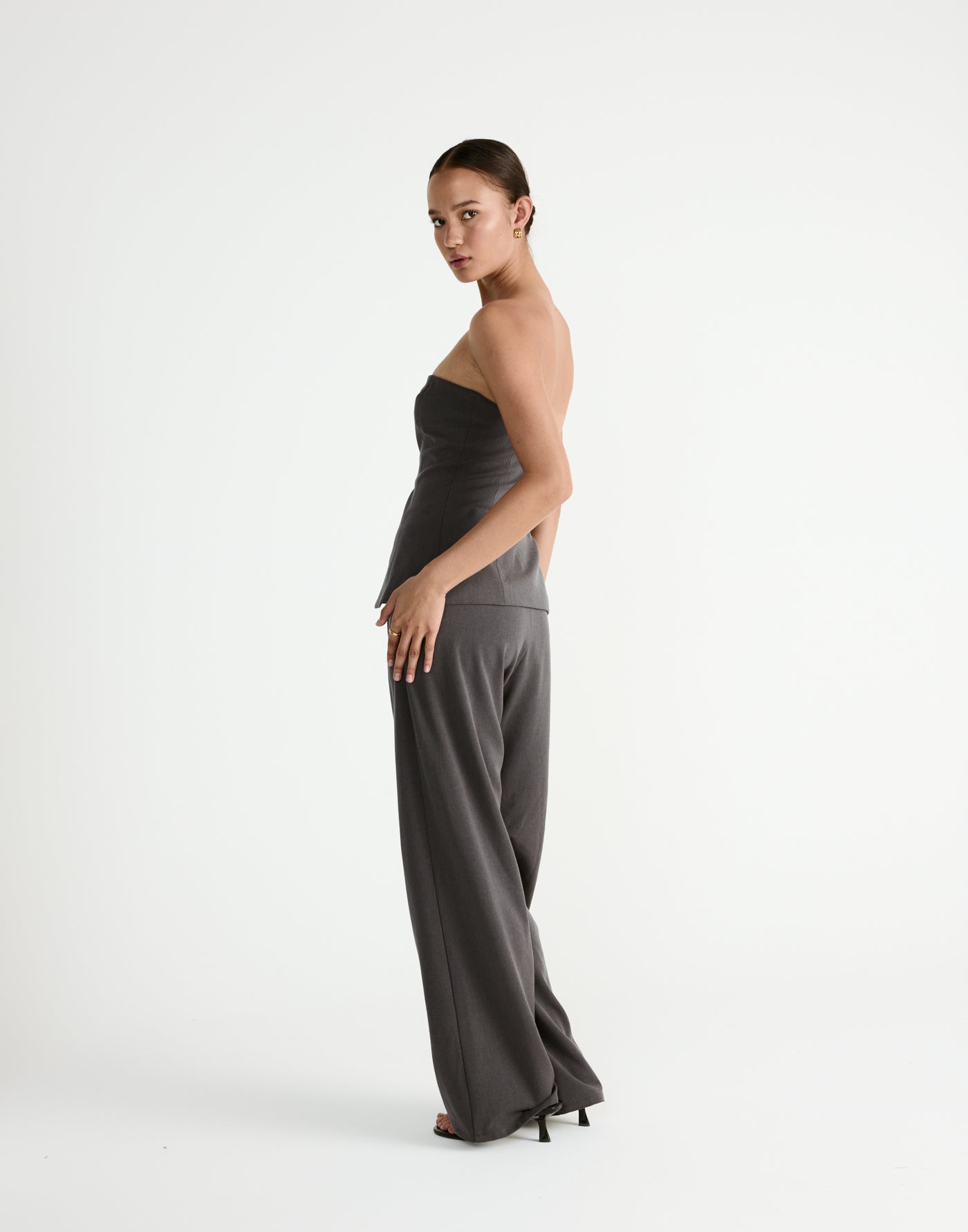  - Women's Pants - Charcoal Clothing