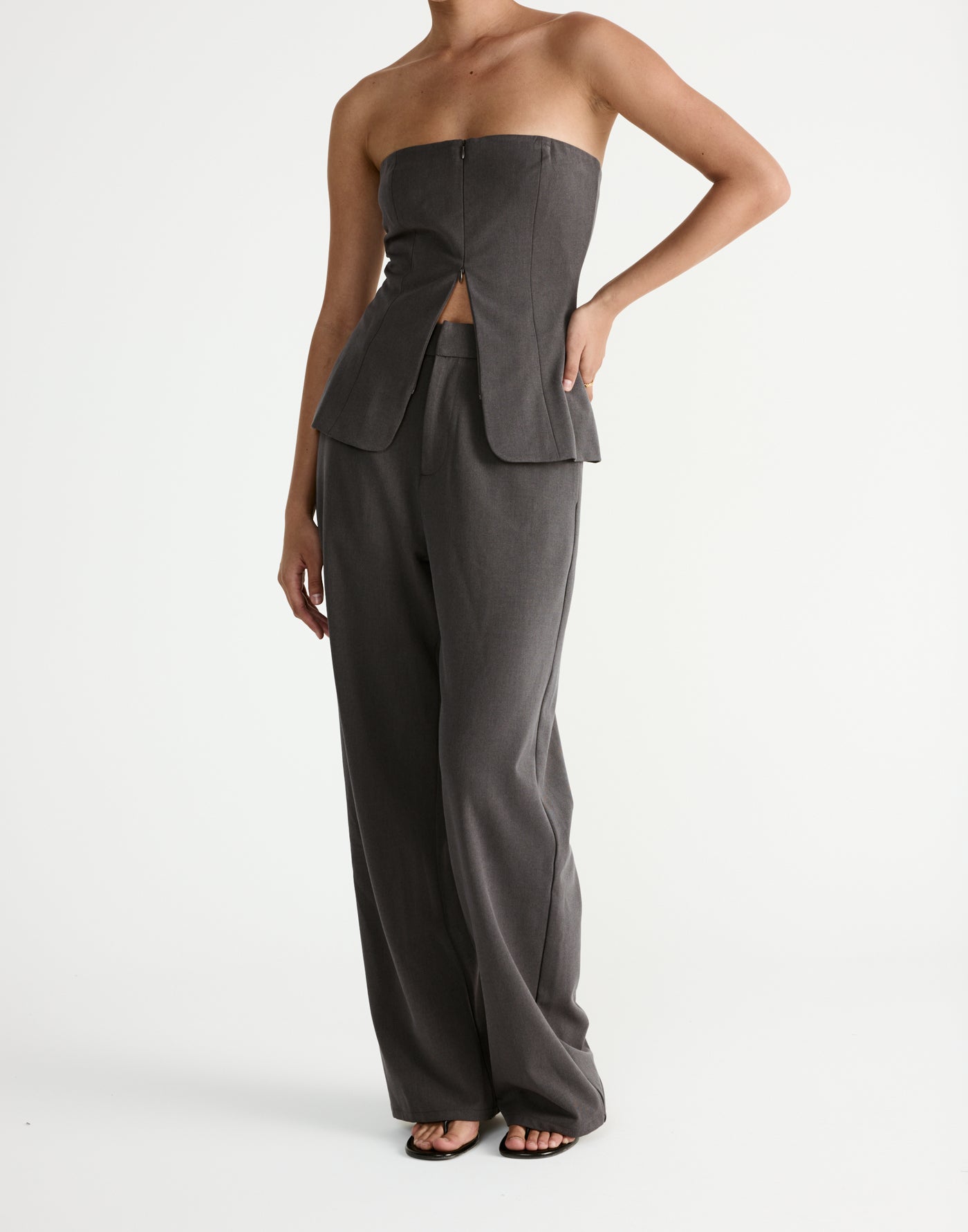  - Women's Pants - Charcoal Clothing