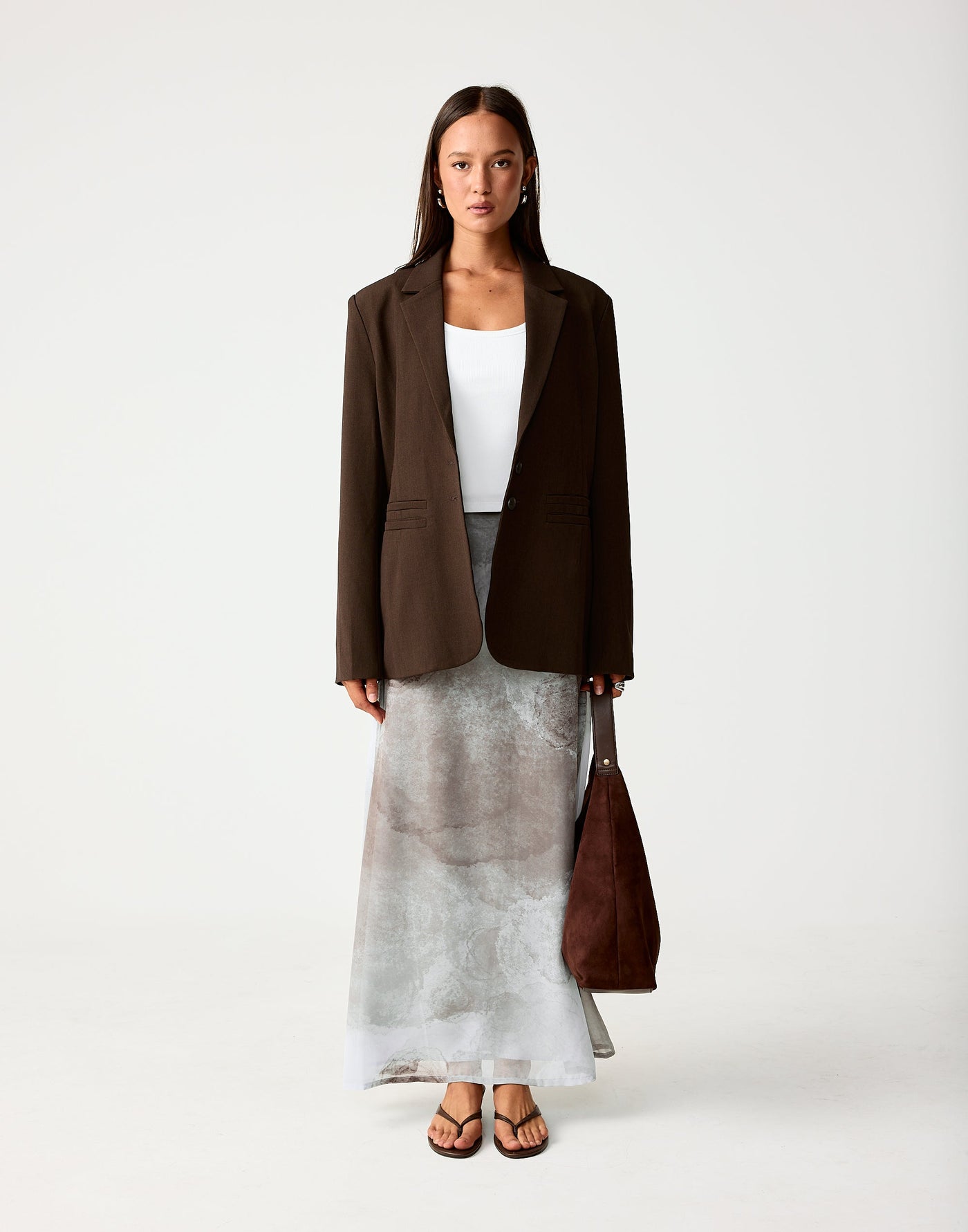  - Women's Skirt - Charcoal Clothing