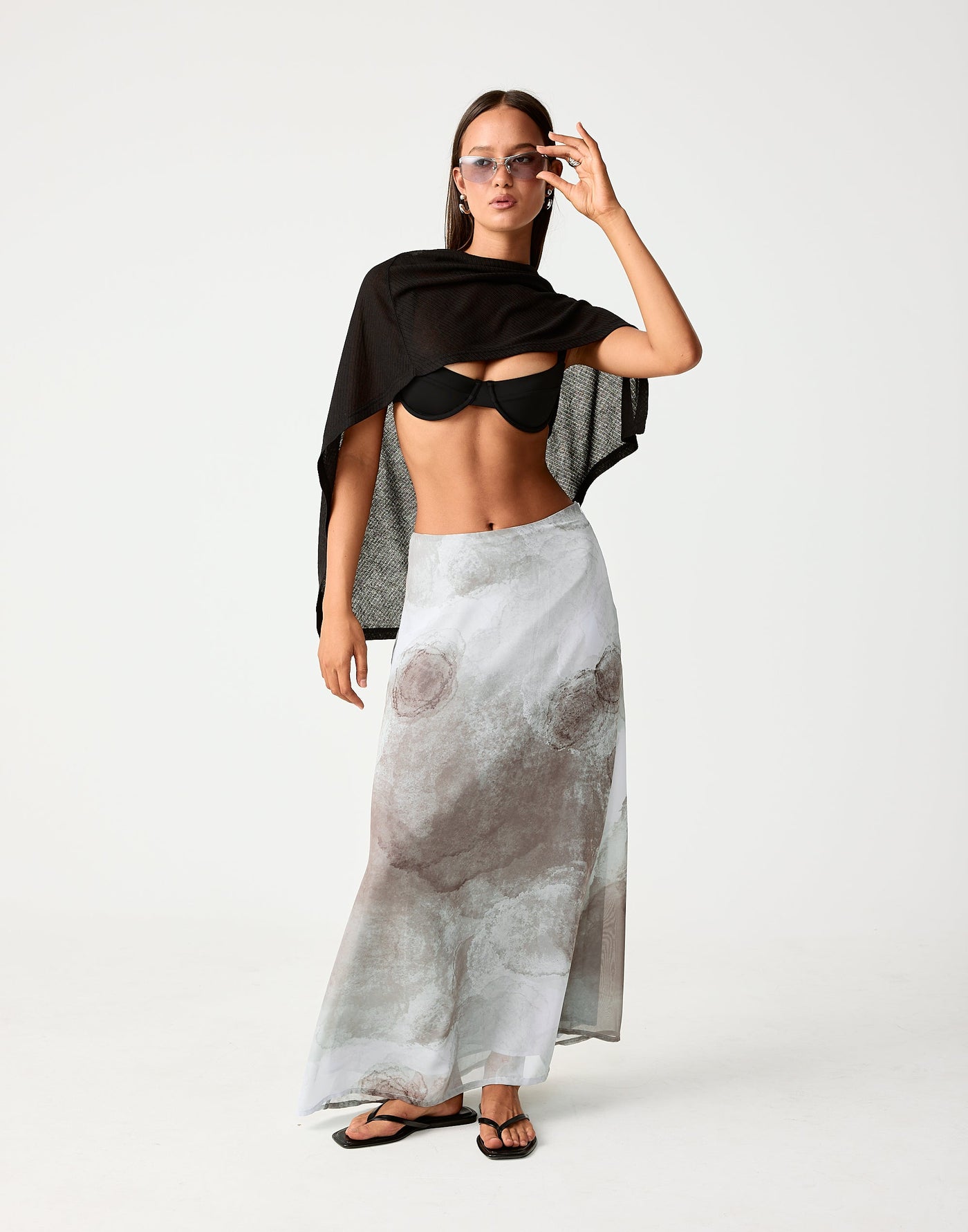  - Women's Skirt - Charcoal Clothing