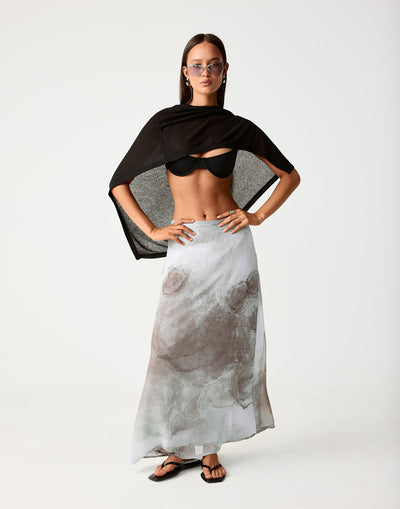  - Women's Skirt - Charcoal Clothing