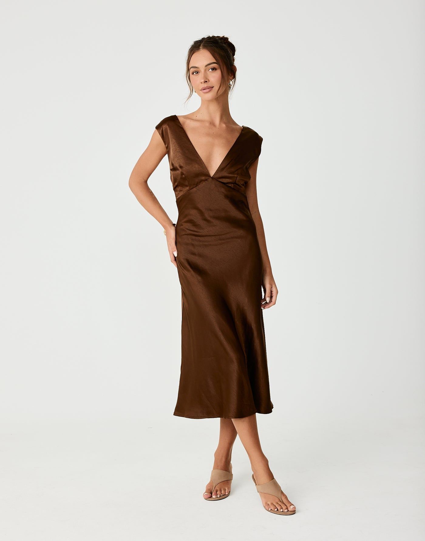  - Women's Dress - Charcoal Clothing