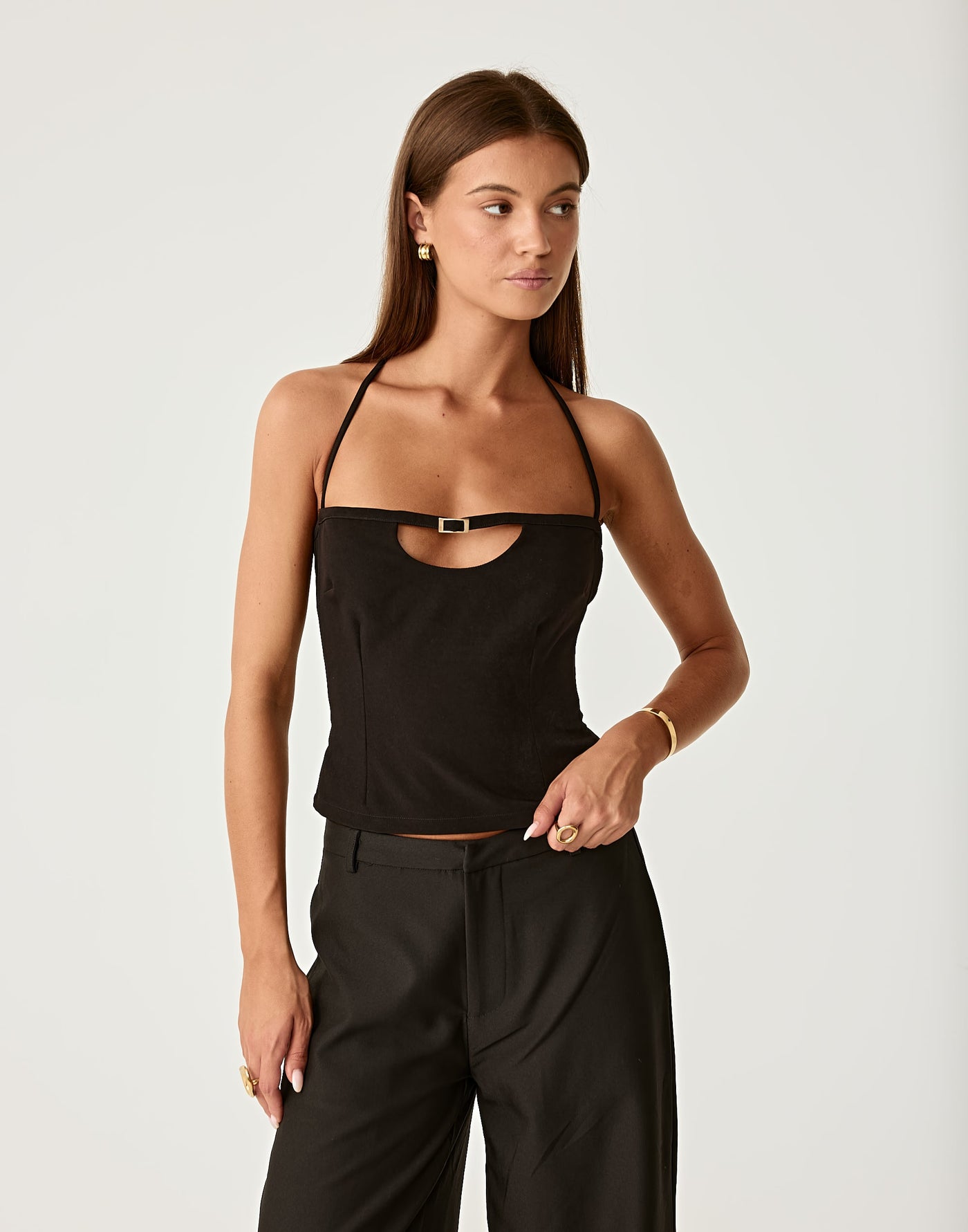  - Women's Top - Charcoal Clothing