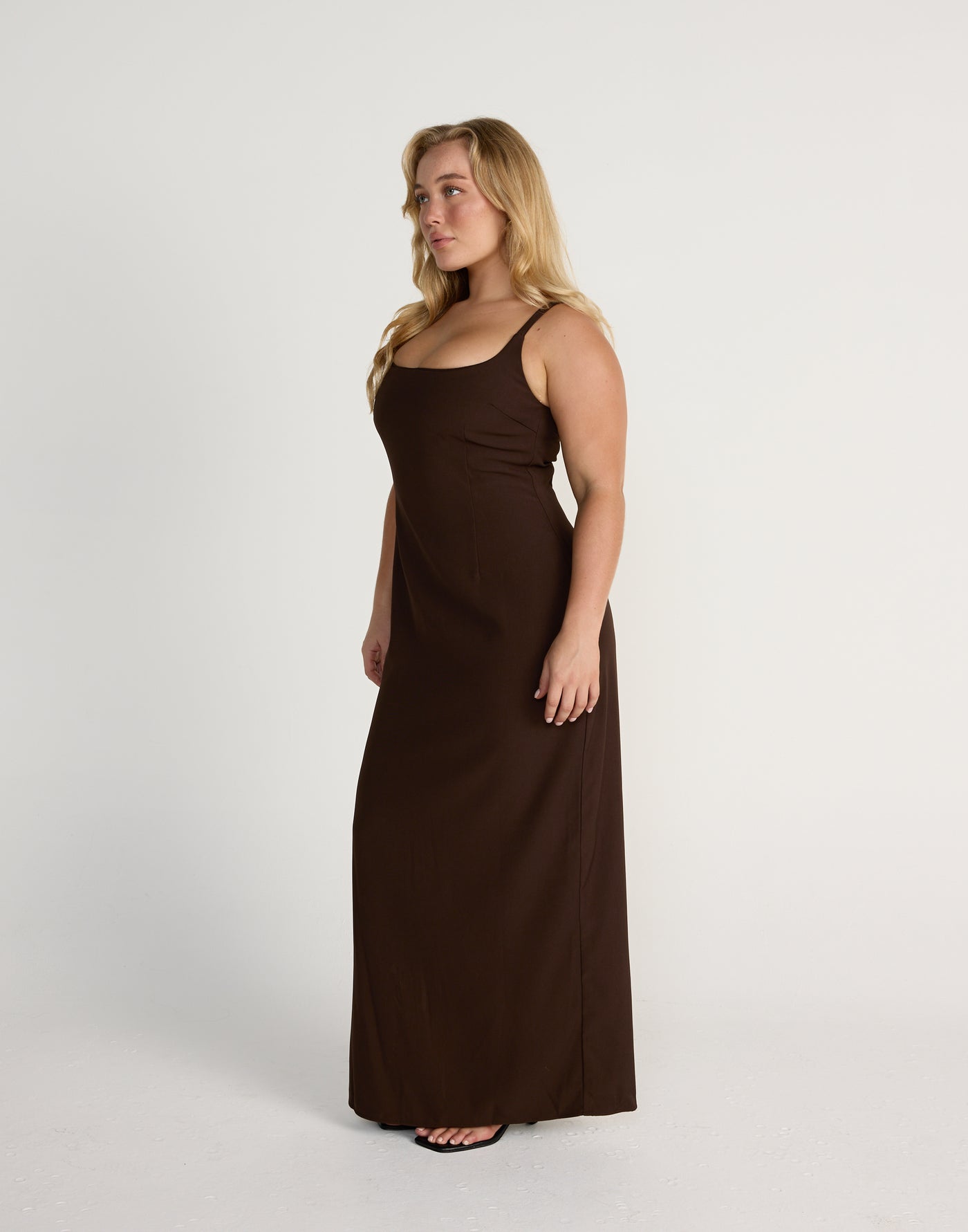  - Women's Dress - Charcoal Clothing