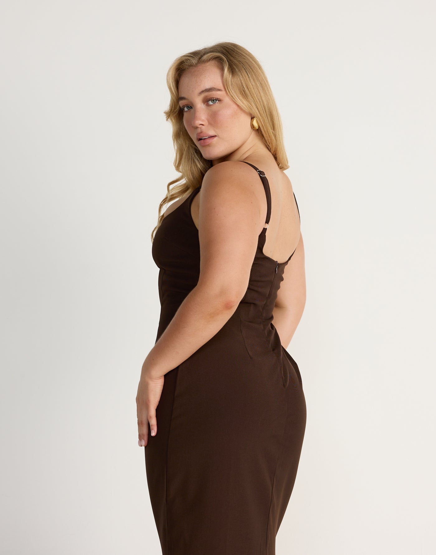  - Women's Dress - Charcoal Clothing