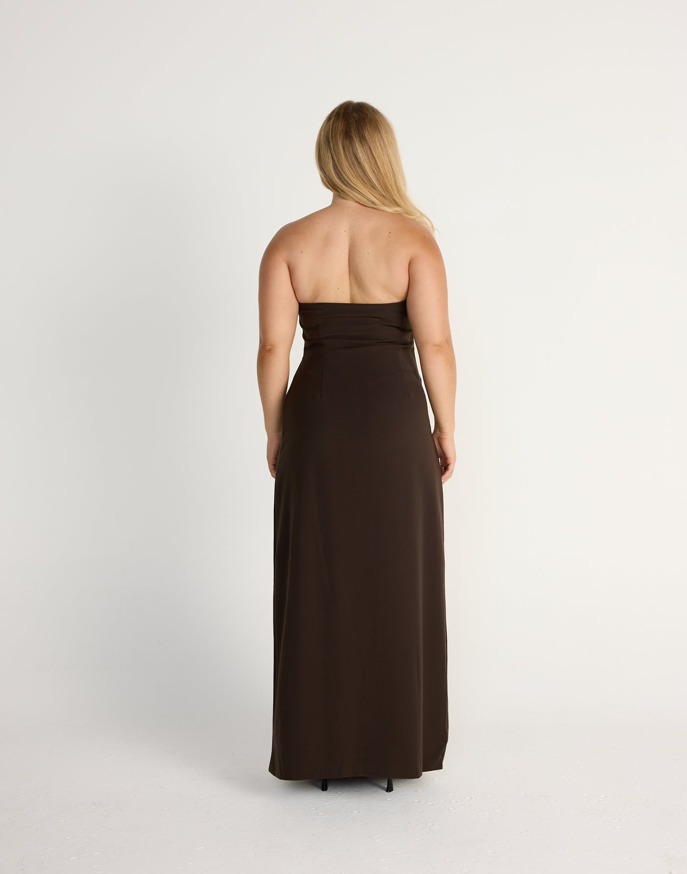 Gabby Maxi Dress (Choc) | CHARCOAL Exclusive - - Women's Dress - Charcoal Clothing