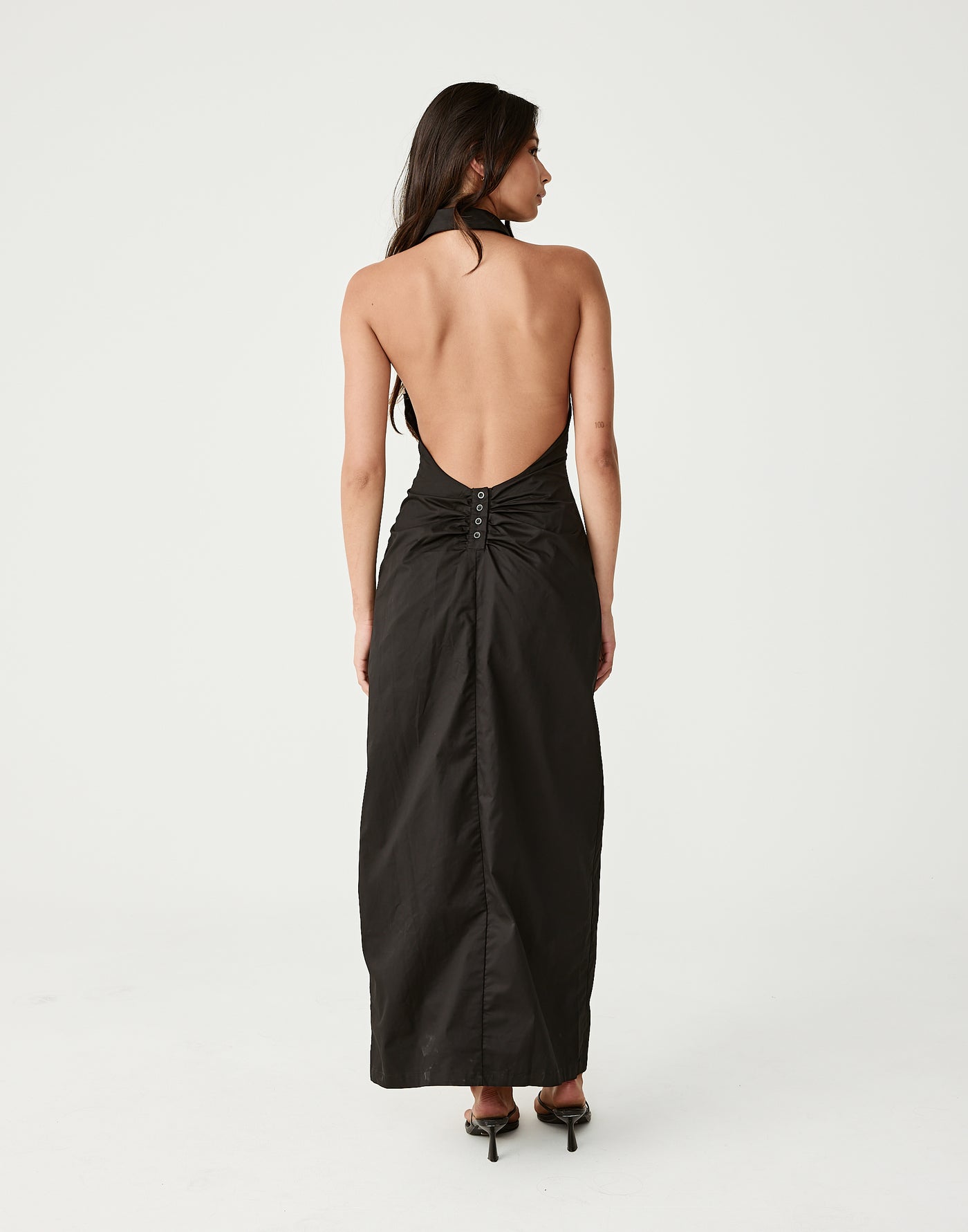  - Women's Dress - Charcoal Clothing