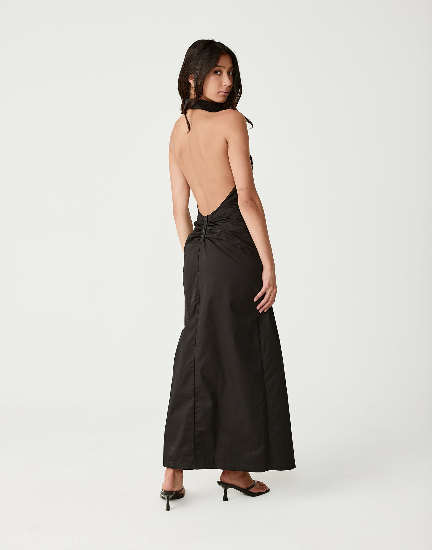  - Women's Dress - Charcoal Clothing