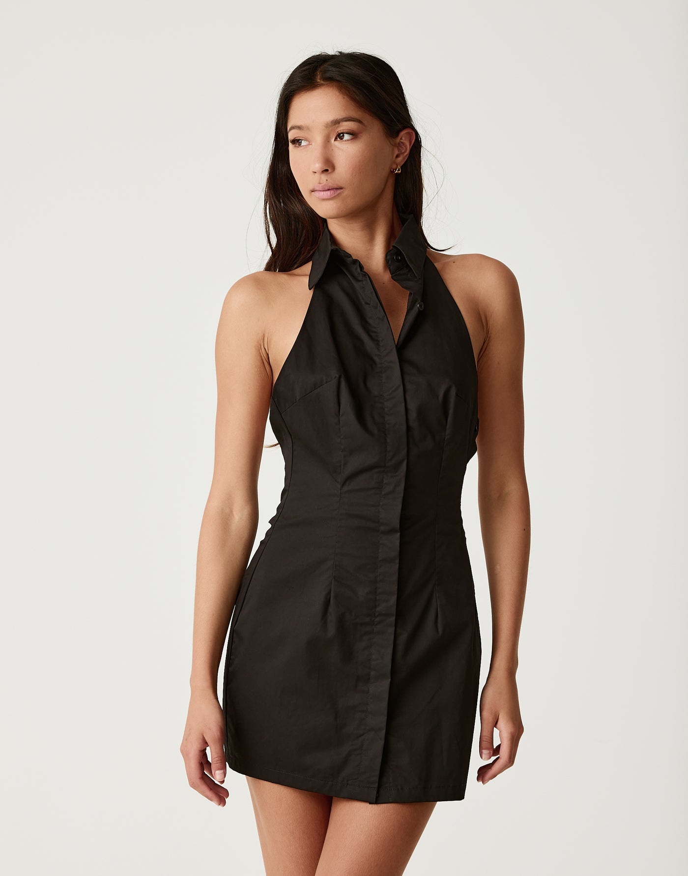  - Women's Dress - Charcoal Clothing