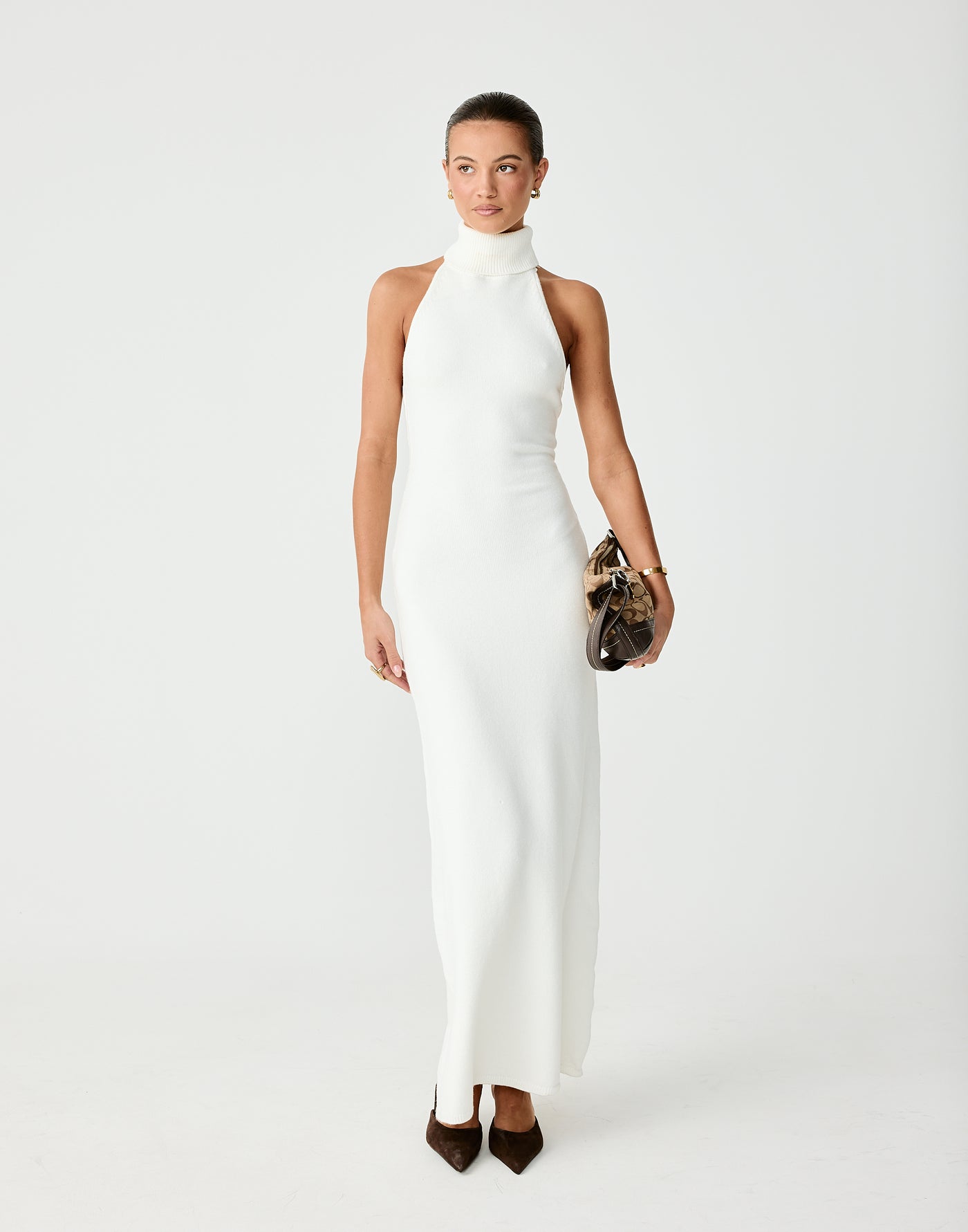 Ninette Maxi Dress (Off White)