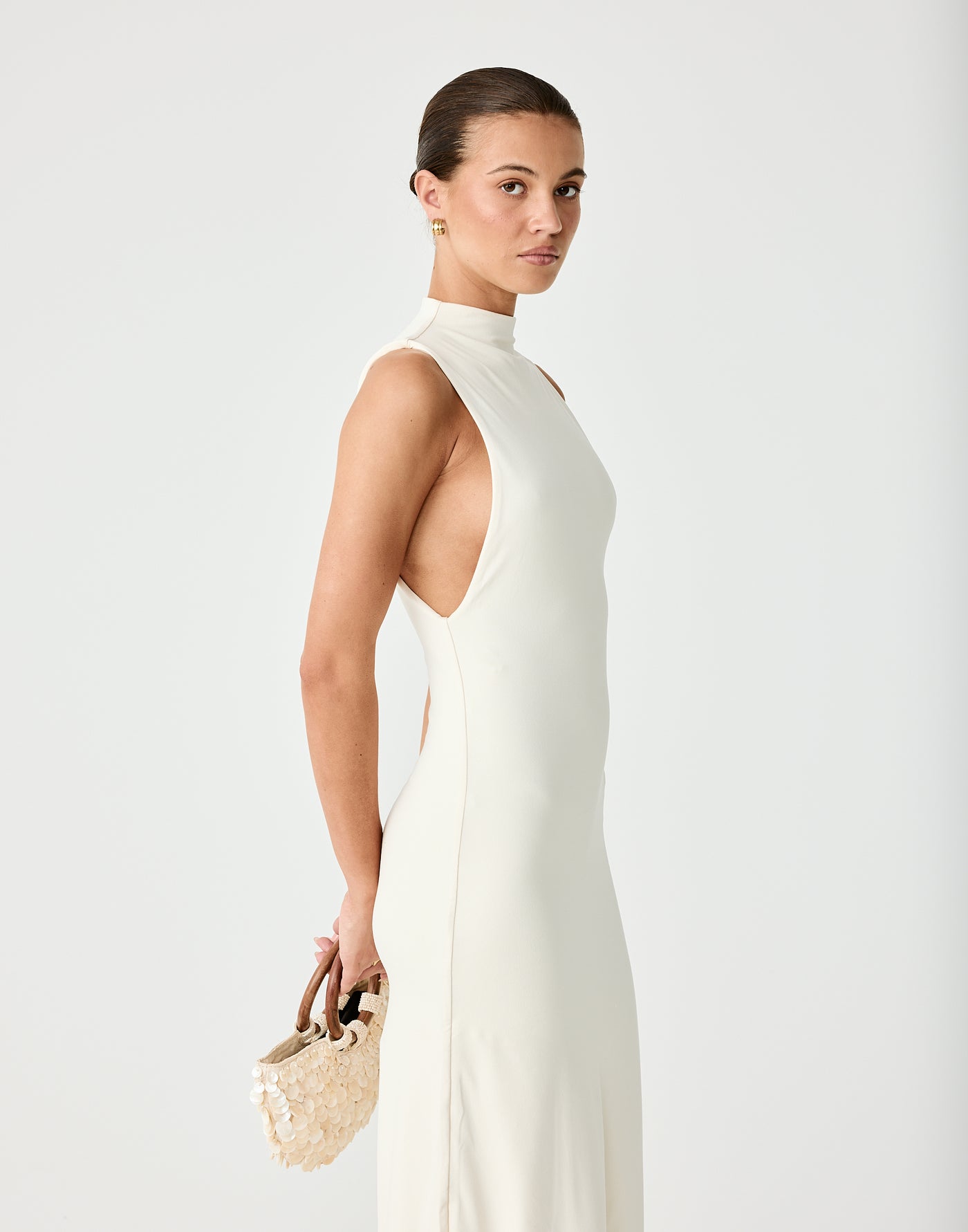 Oren Maxi Dress (Oat)