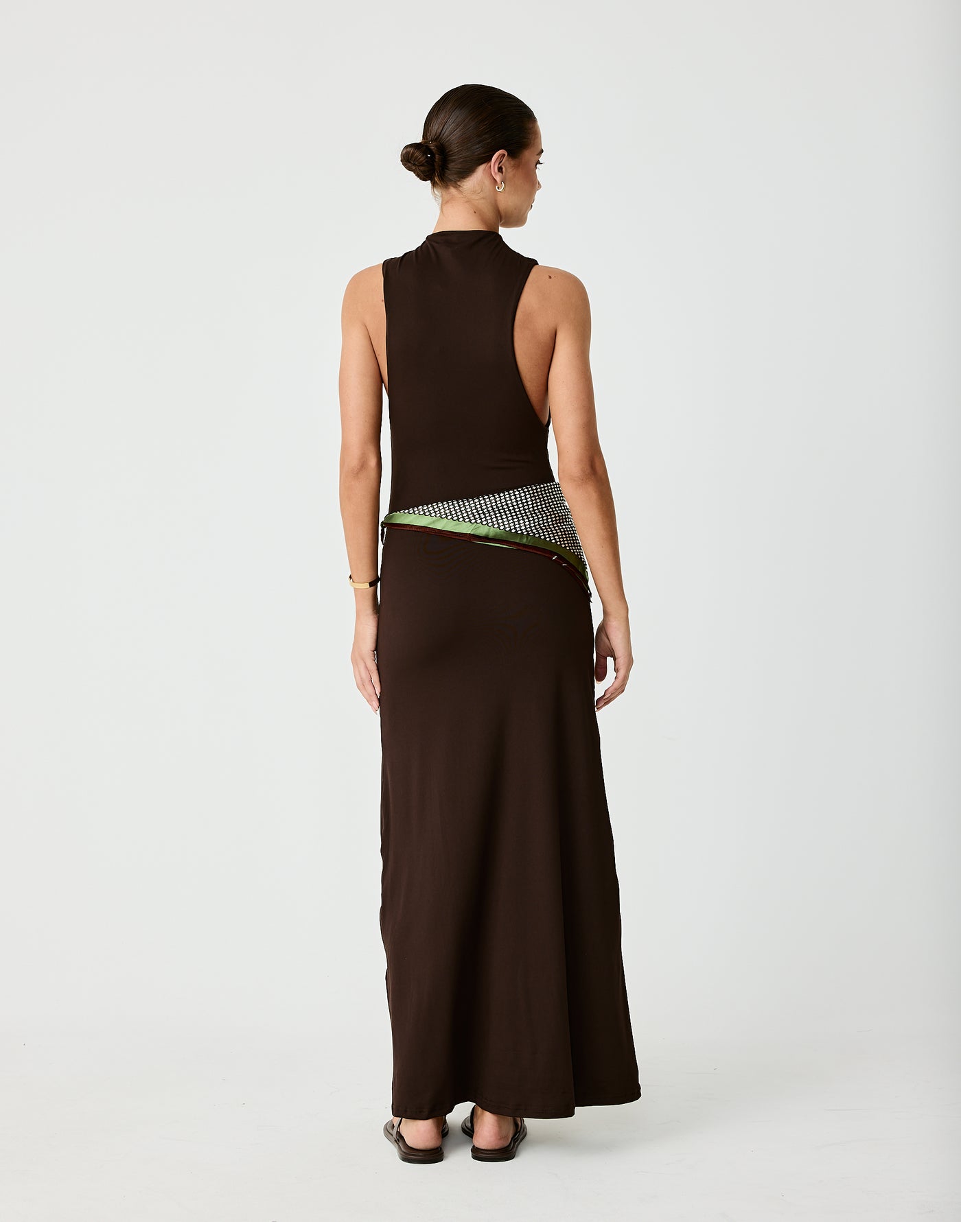 Oren Maxi Dress (Chocolate)