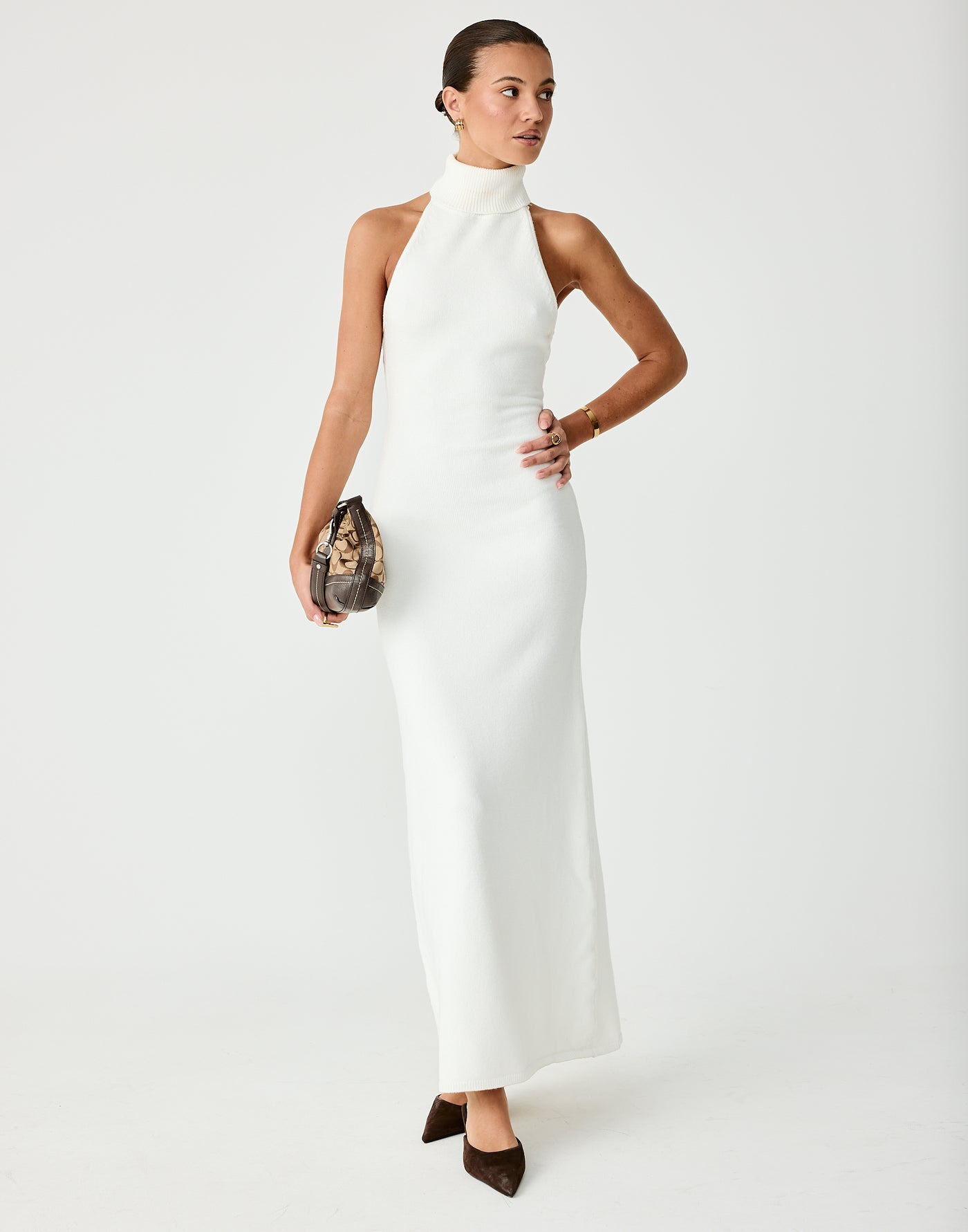 Ninette Maxi Dress (Off White)