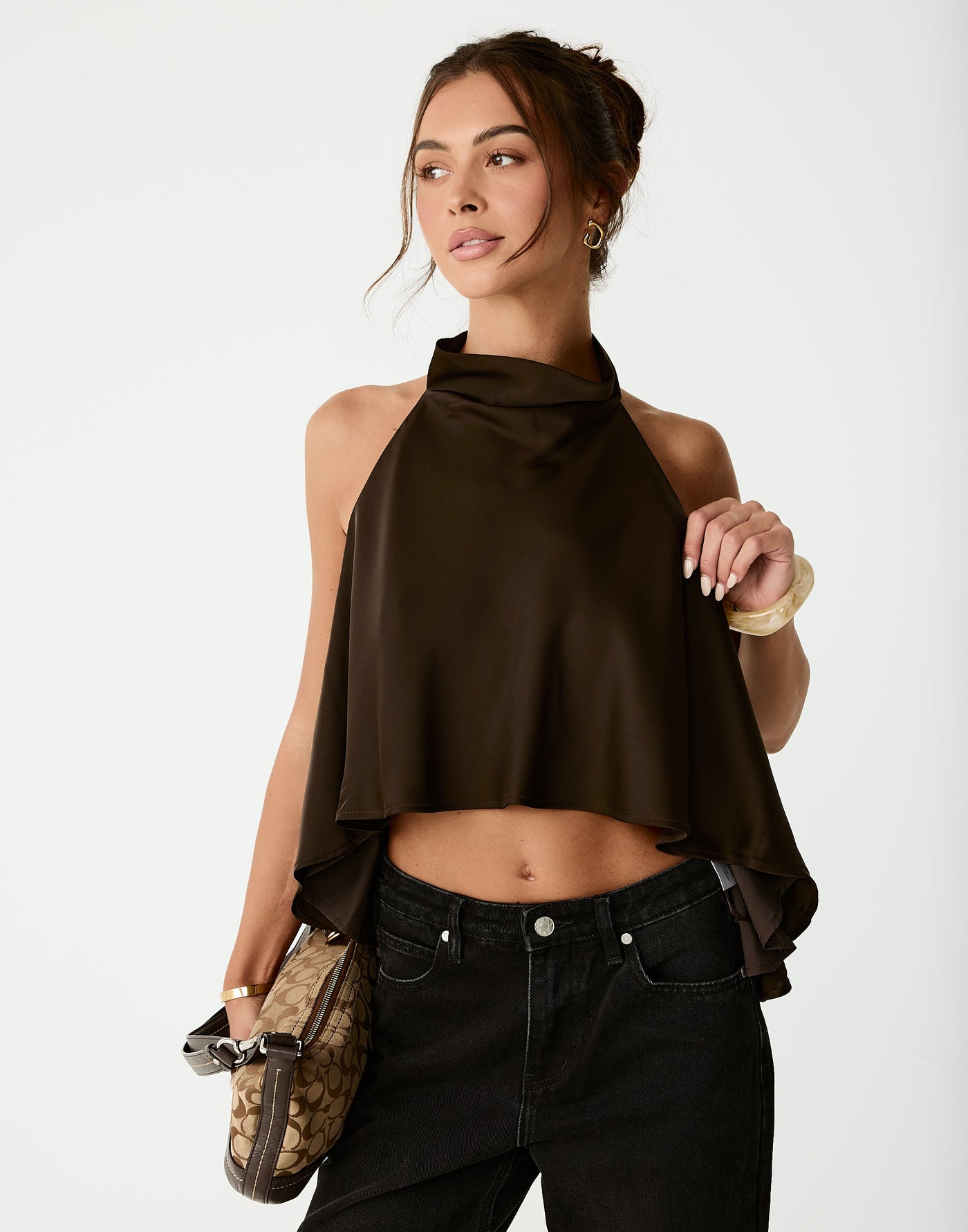  - Women's Top - Charcoal Clothing