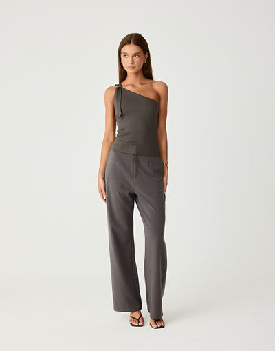  - Women's Top - Charcoal Clothing