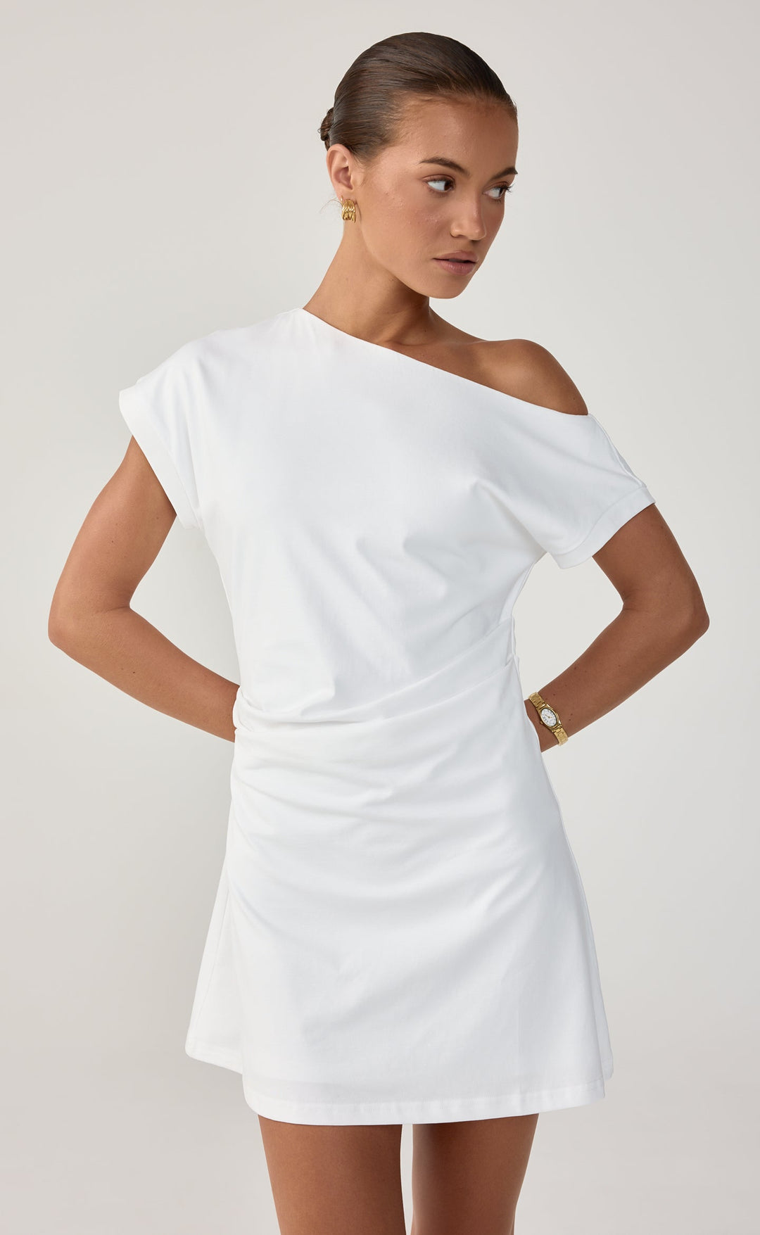 adelaide mini dress Adelaide Mini Dress (White) – CHARCOAL USA