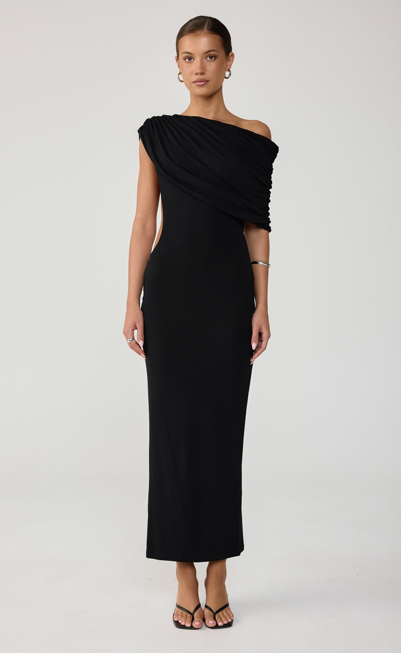 Alisa Maxi Dress (Black) US 4