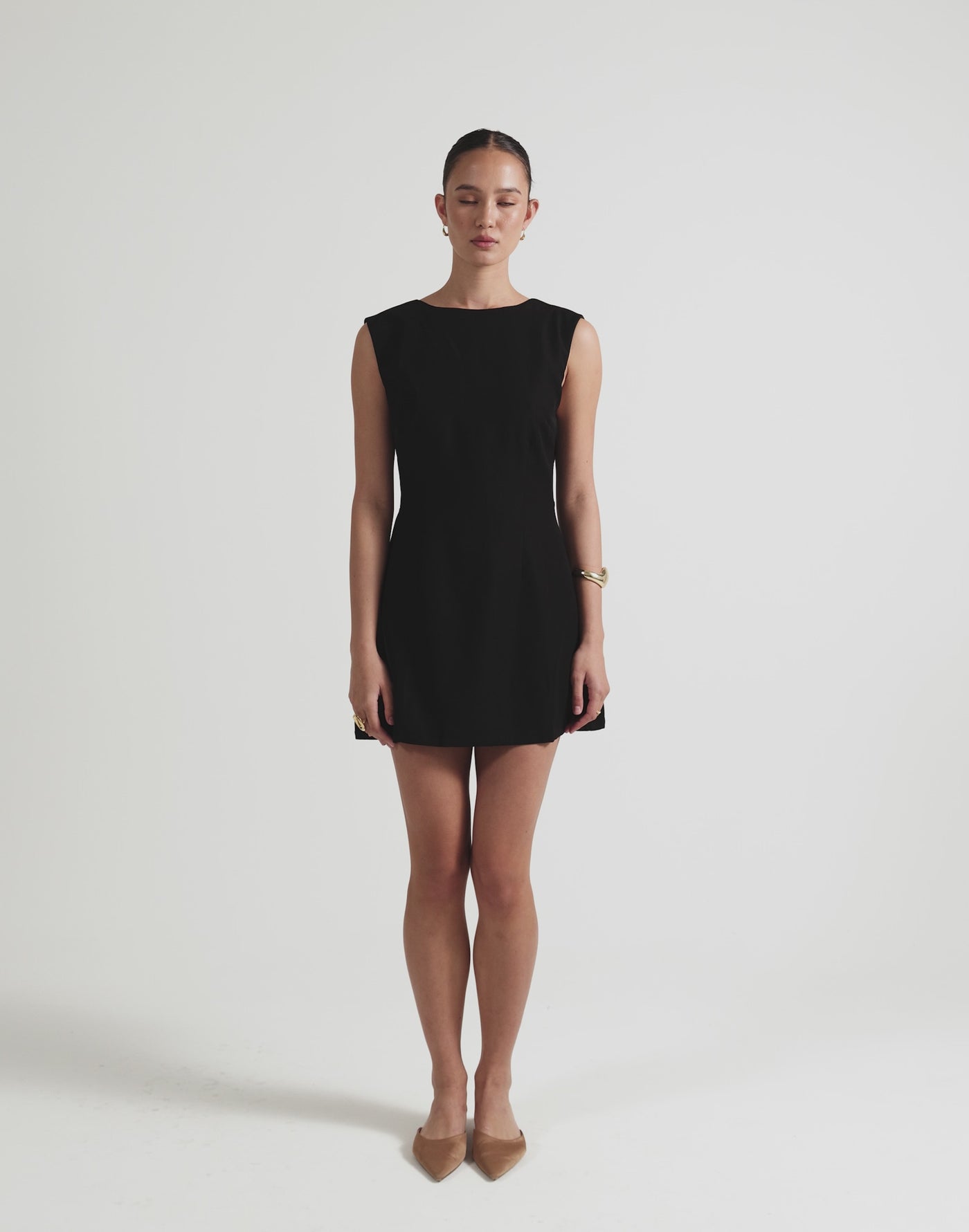 Cedric Mini Dress (Black)