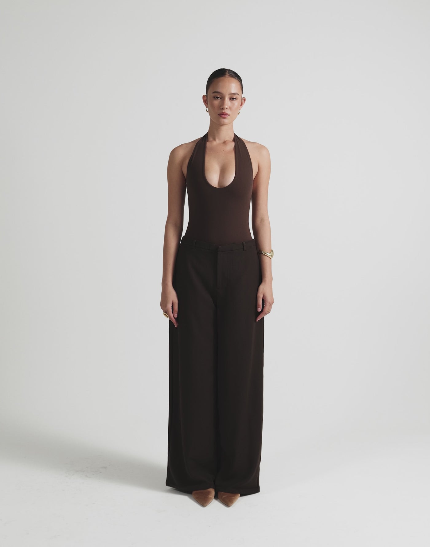 Bastien Bodysuit (Chocolate)