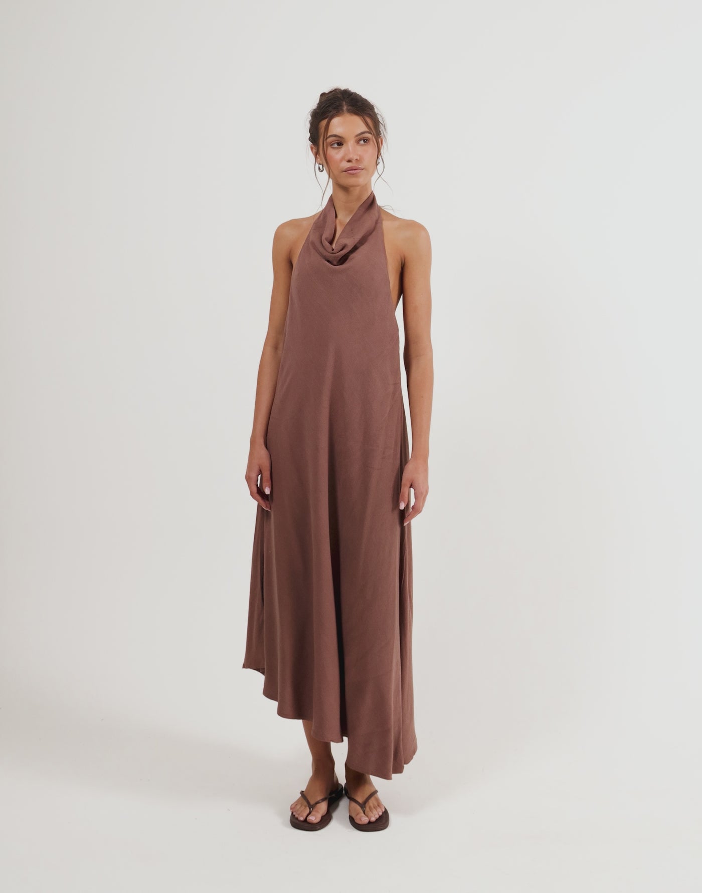 Mila Maxi Dress (Oak)