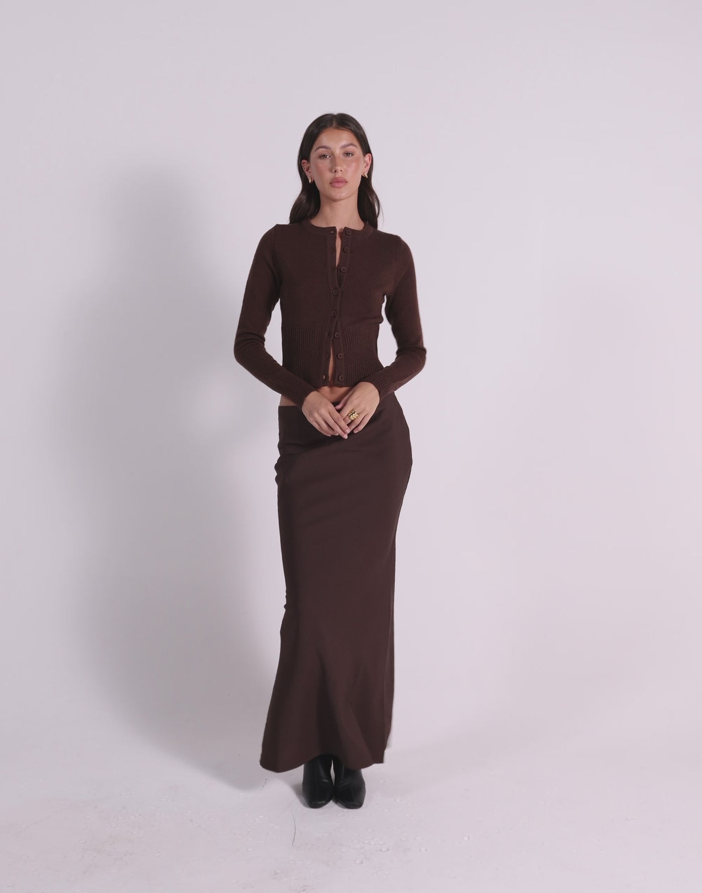 Deidra Top (Chocolate)