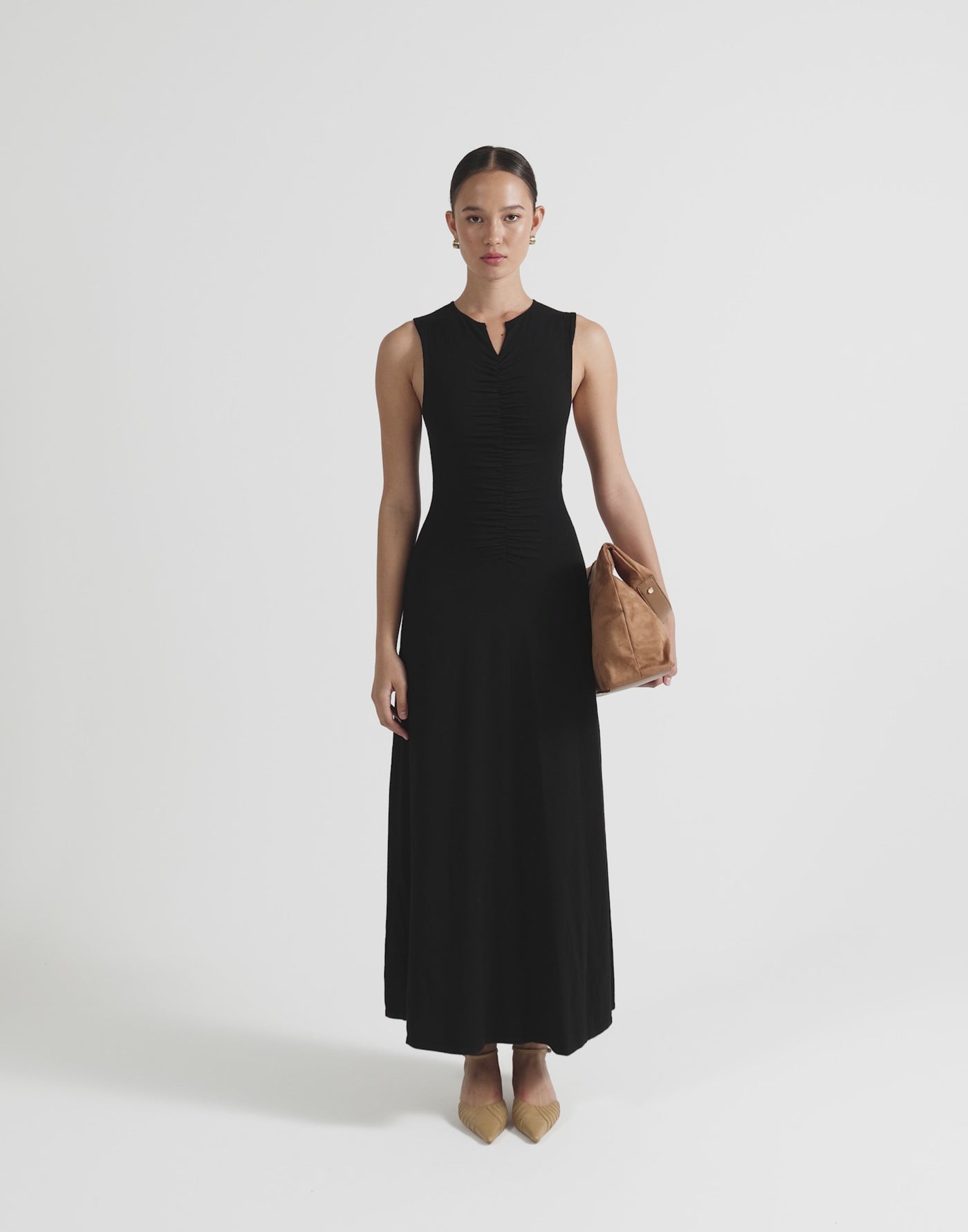 Laney Maxi Dress (Black)