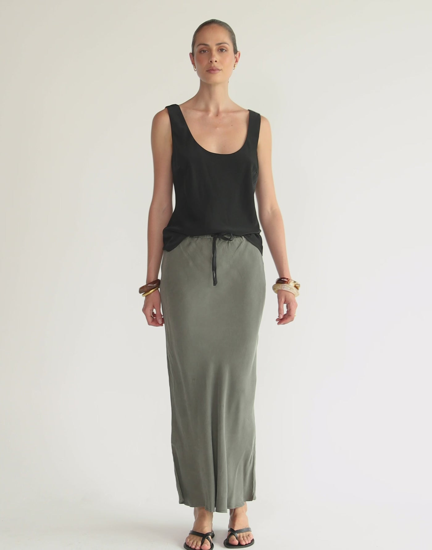 Tate Skirt (Moss)