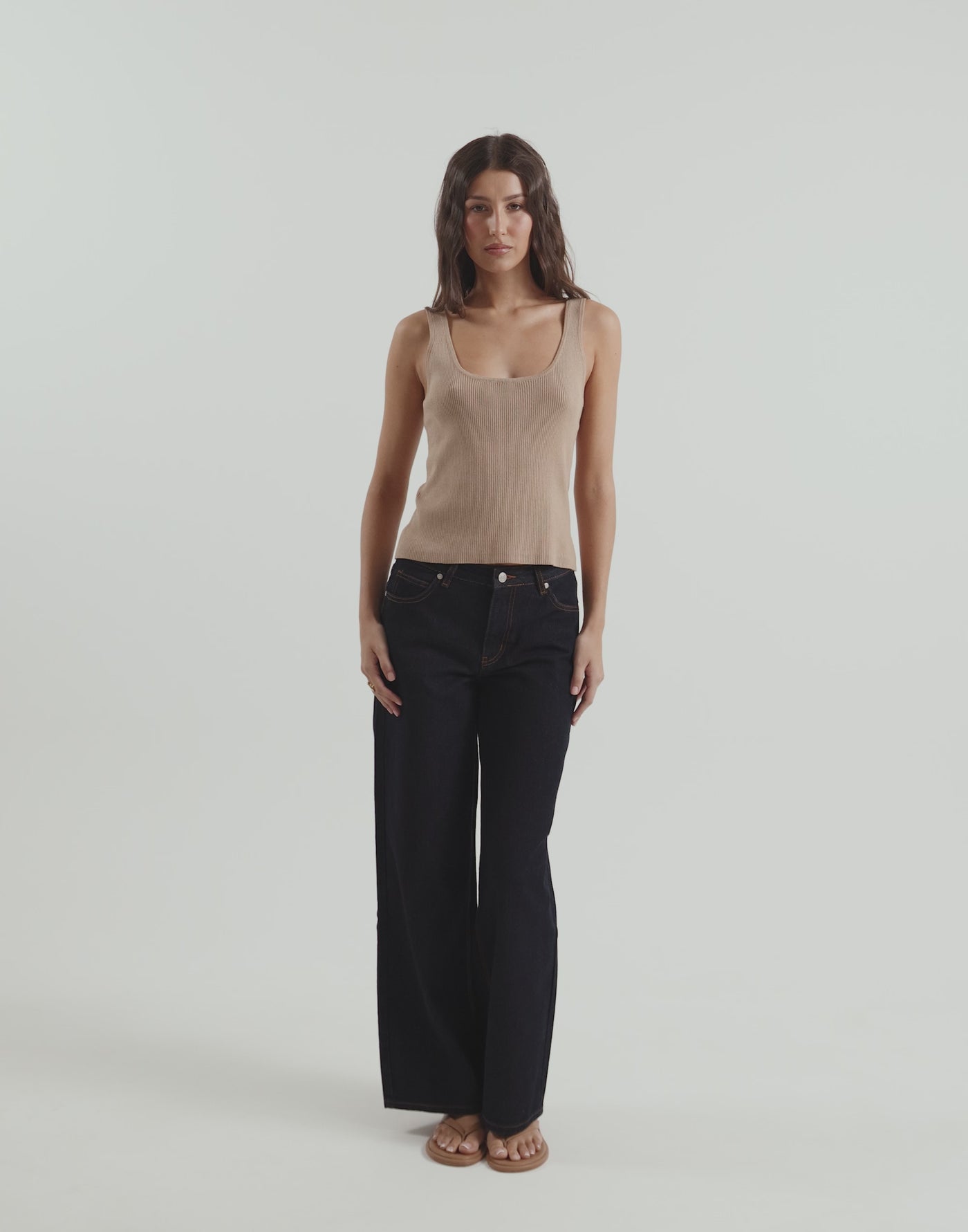 Gunnar Top (Dark Sand)