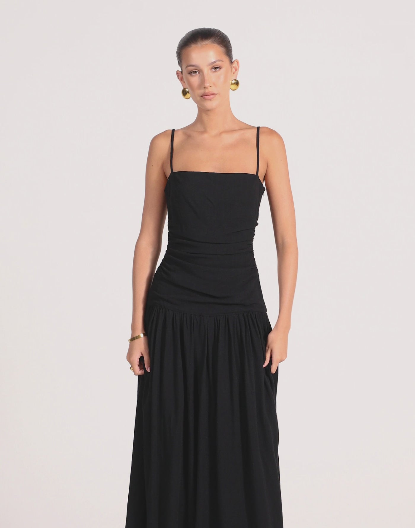 Reese Maxi Dress (Black)