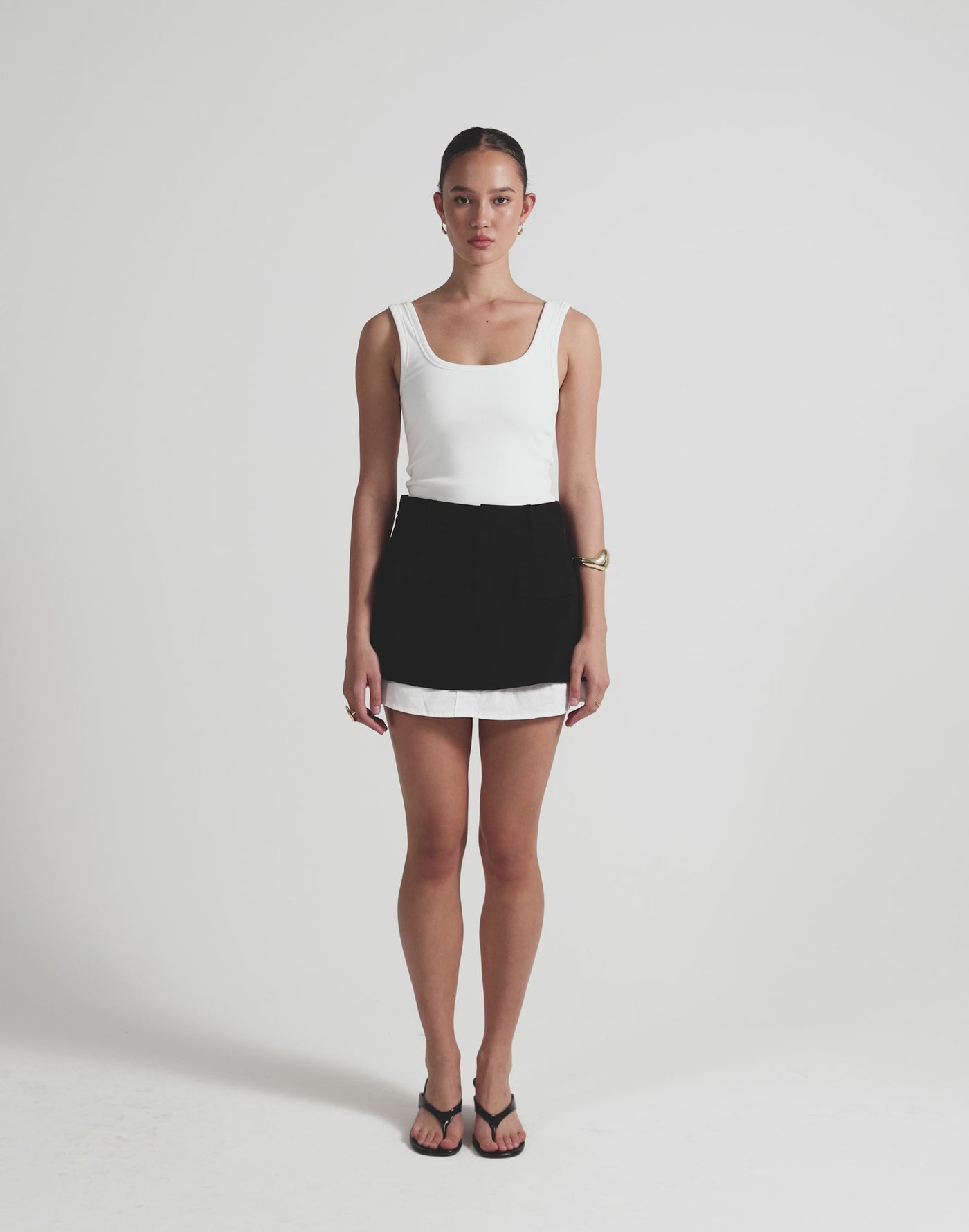 Scarlette Mini Skirt (Black)