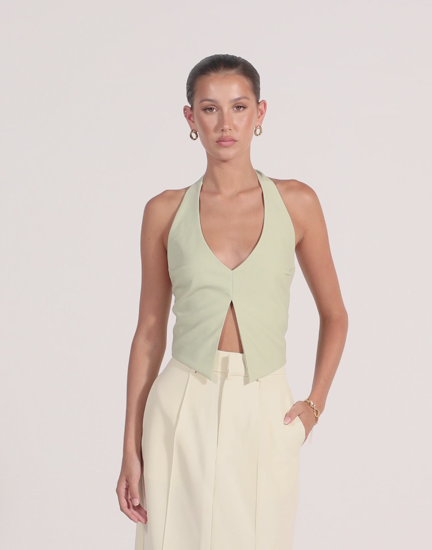 Kailani Top (Sage)