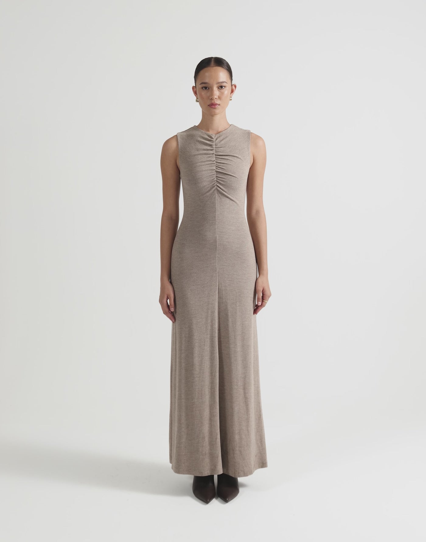 Cosmia Maxi Dress (Stone)